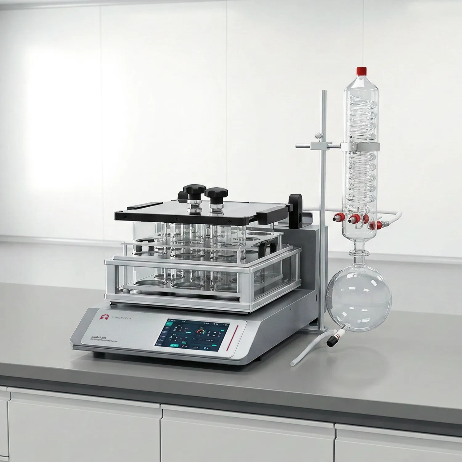 High-throughput Vacuum Parallel Evaporator – ToronVac™ 2000 (Automated)