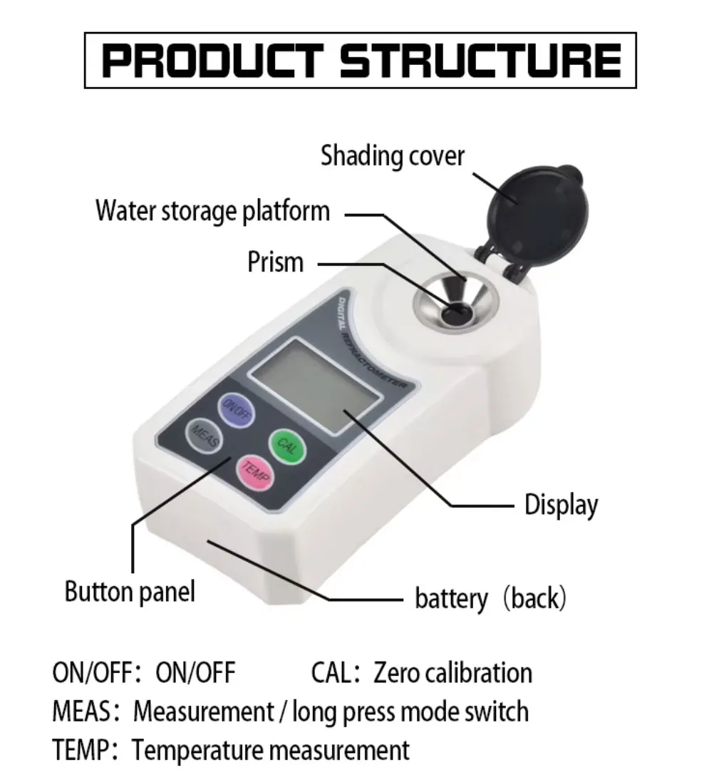 Simple Brix Digital Refractometer – ToronDR™ SB