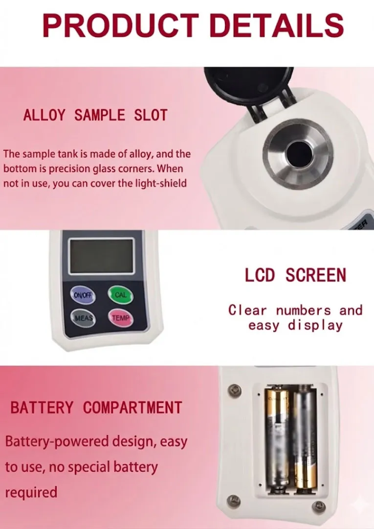 Simple Brix Digital Refractometer – ToronDR™ SB