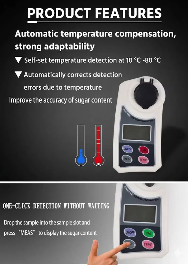 Simple Brix Digital Refractometer – ToronDR™ SB