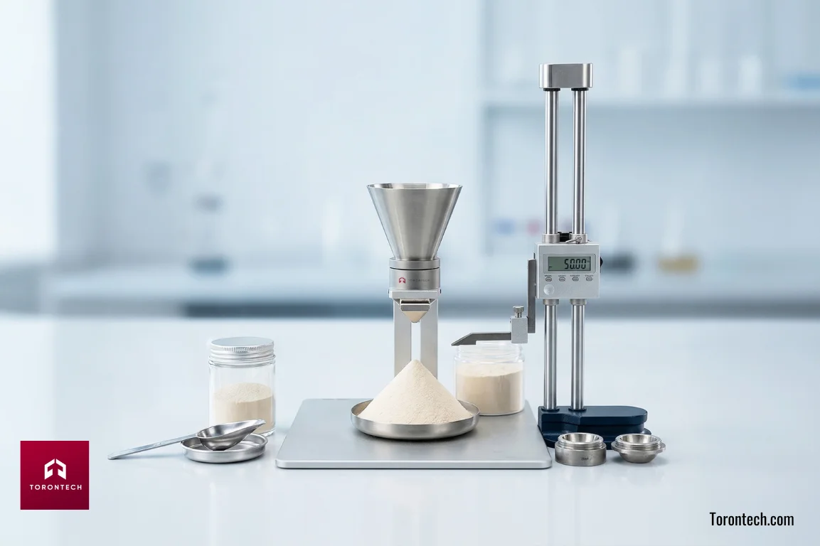 Solve Powder Clogs: Angle of Repose vs Shear Cell Testing