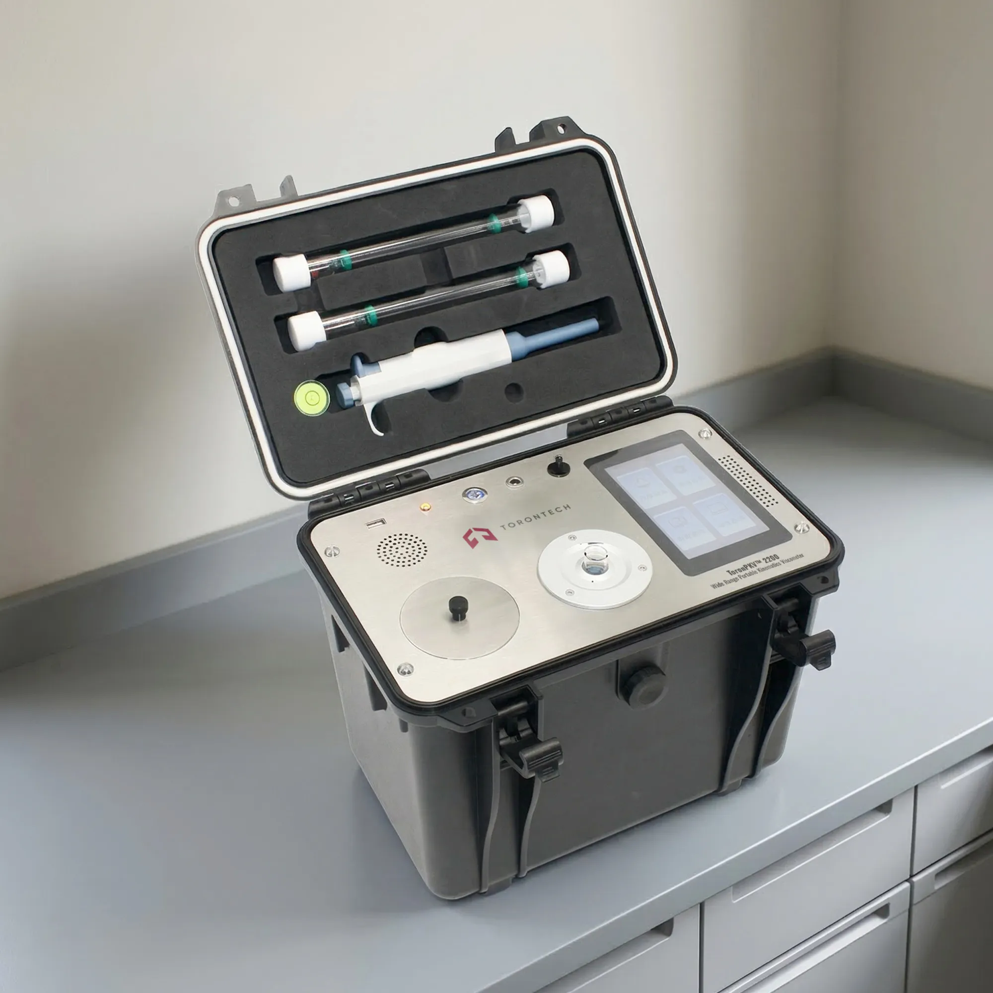 Wide Range Portable Kinematics Viscometer