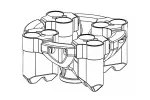 Swing 4 bucket rotors