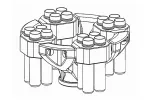 Swing 4 bucket rotors