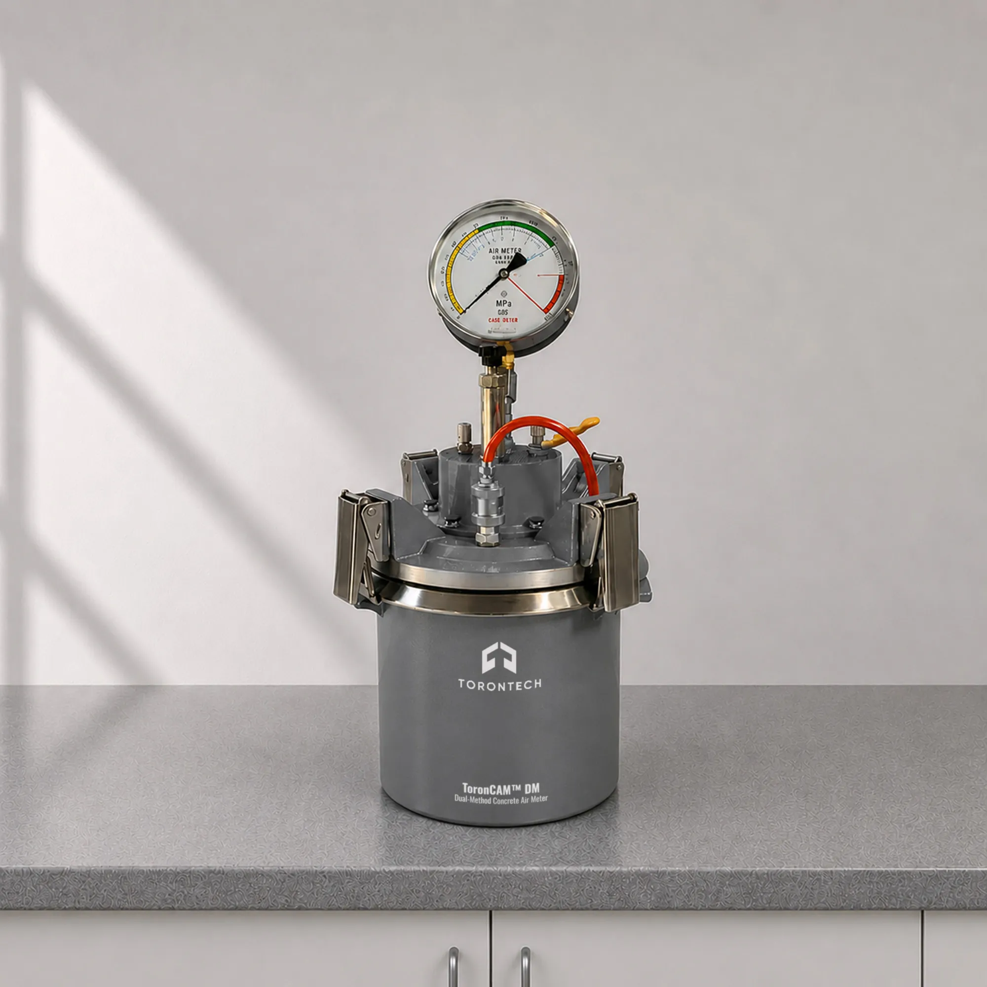 Dual-Method Concrete Air Meter