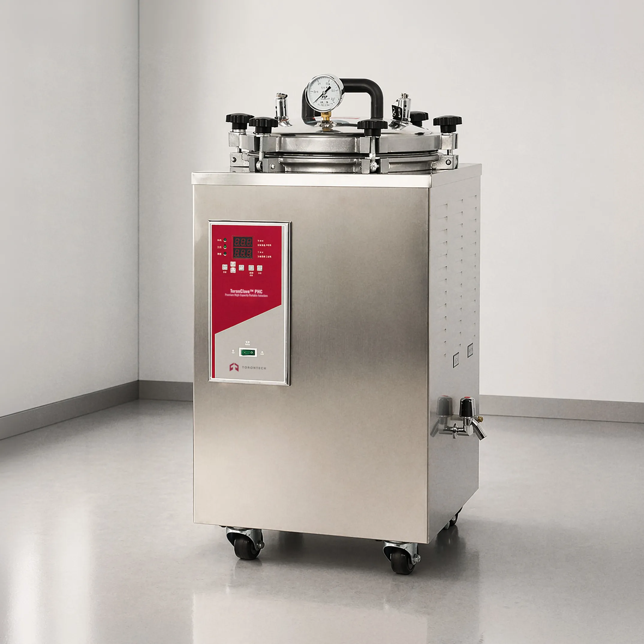 Premium High-Capacity Portable Autoclave