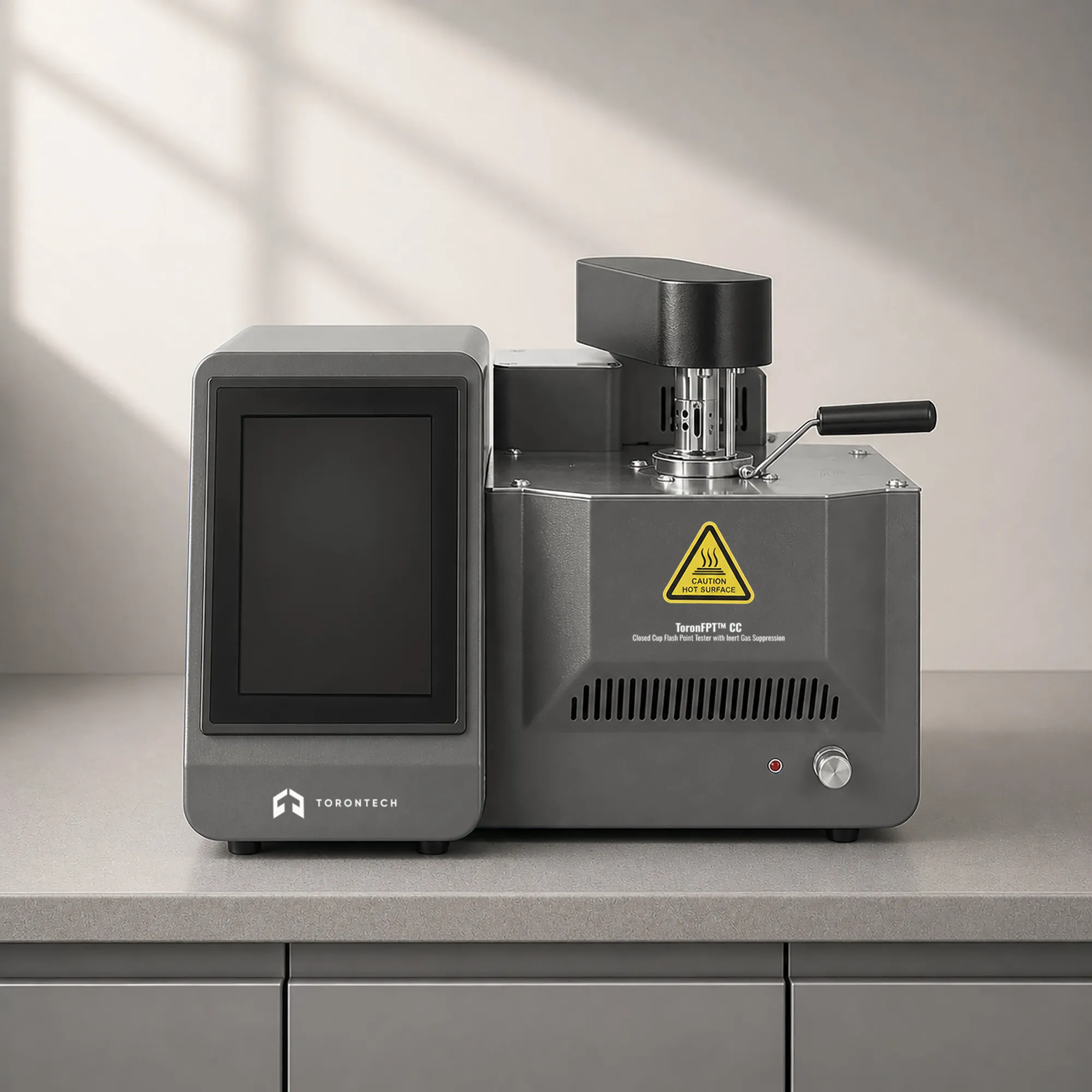 Closed Cup Flash Point Tester with Inert Gas Suppression