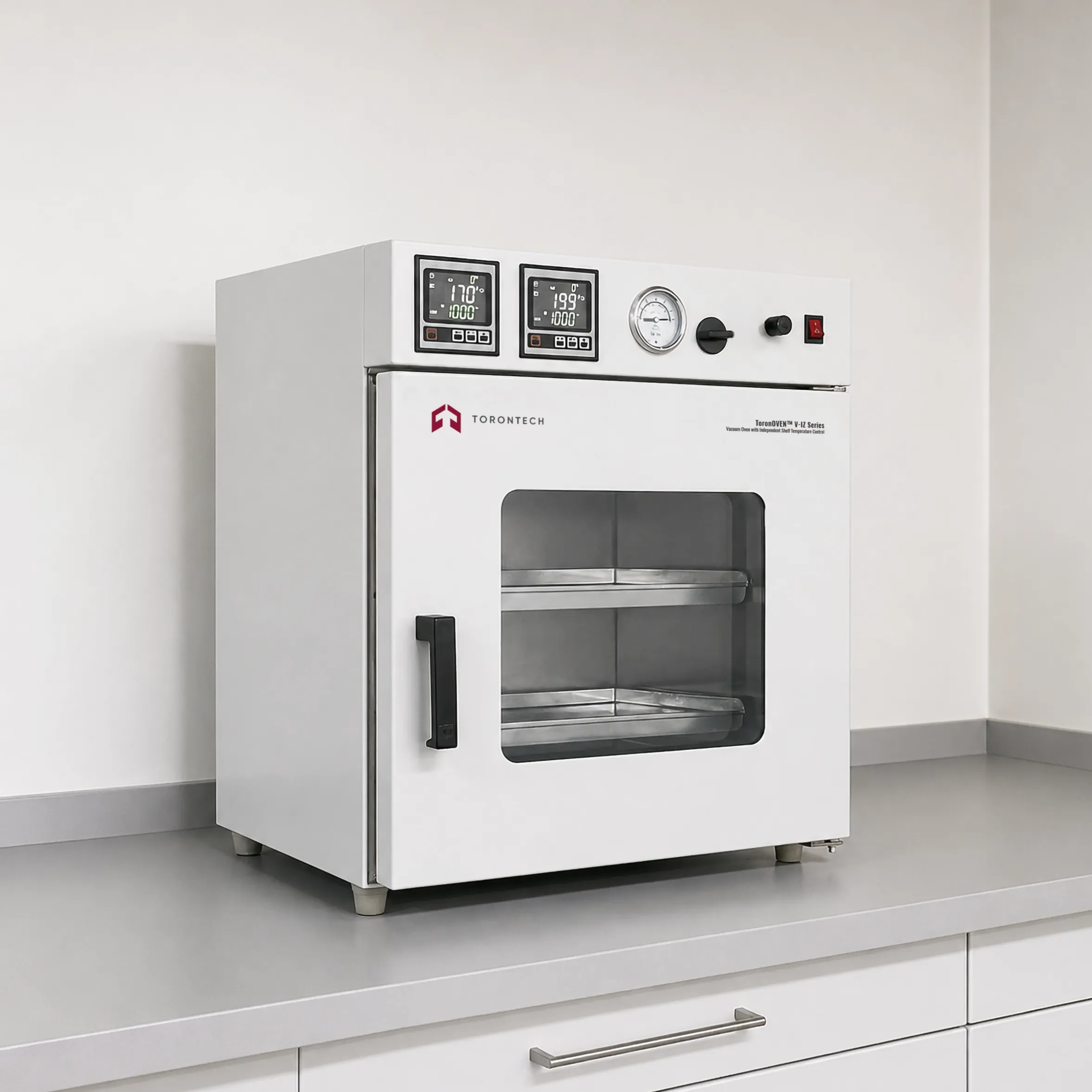 Vacuum Oven with Independent Shelf Temperature Control