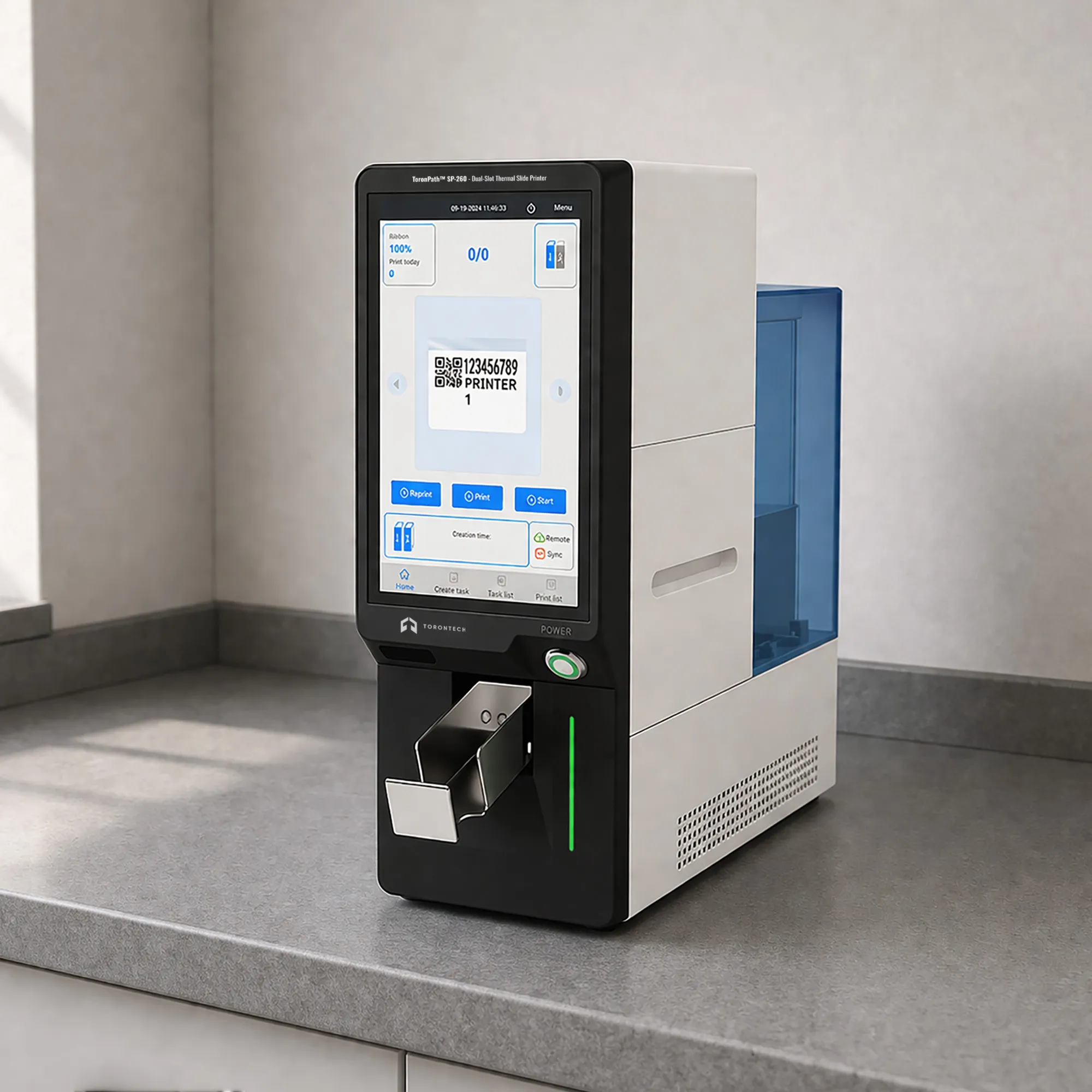 Dual-Slot Thermal Slide Printer