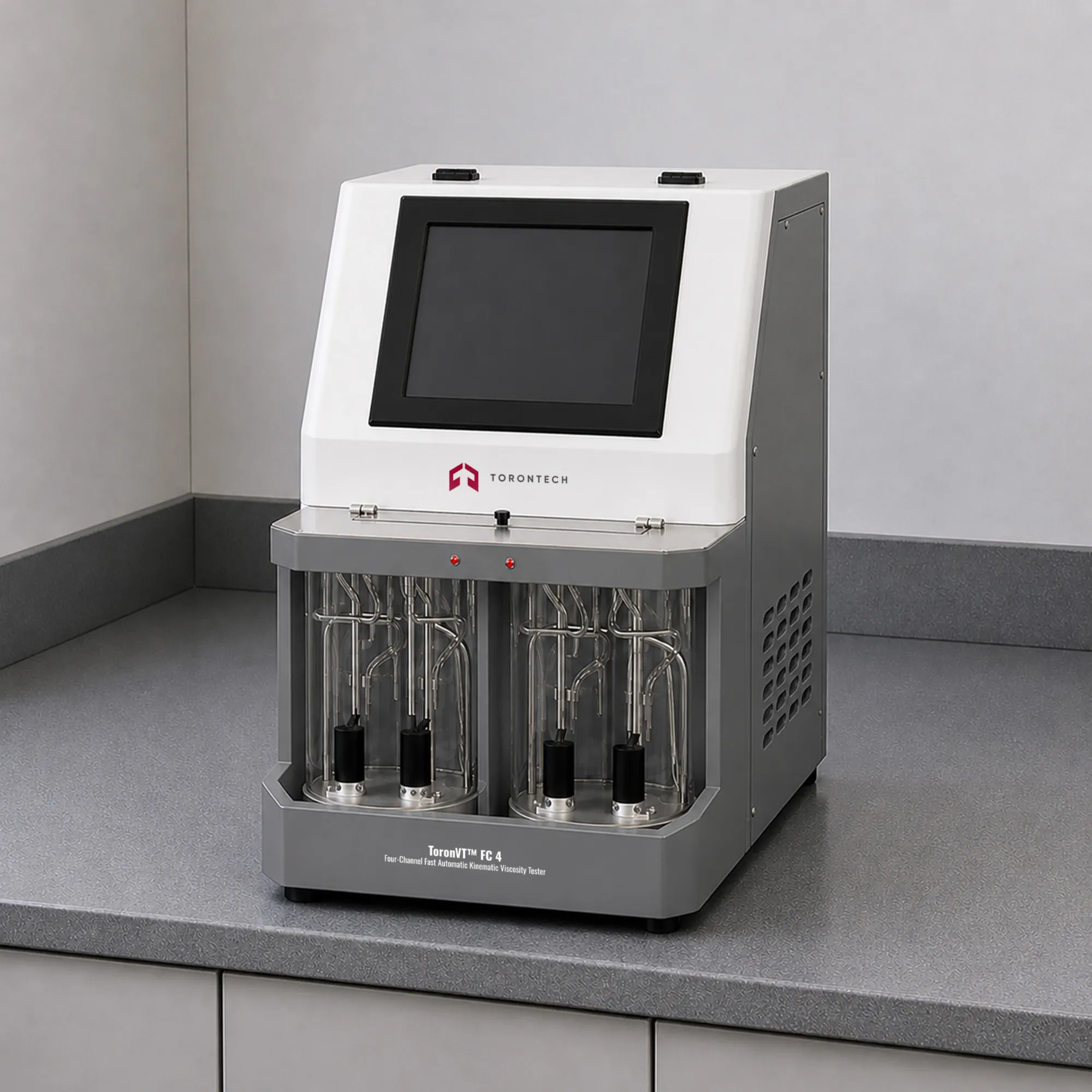 Four-Channel Fast Automatic Kinematic Viscosity Tester