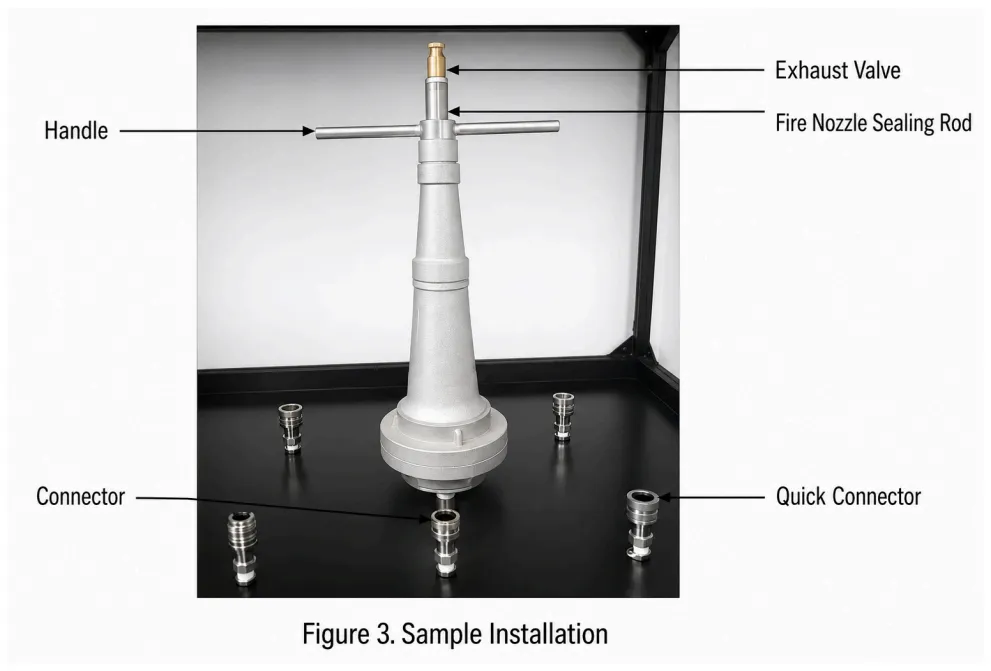 Fire Coupling & Fire Nozzle Hydraulic Performance Tester