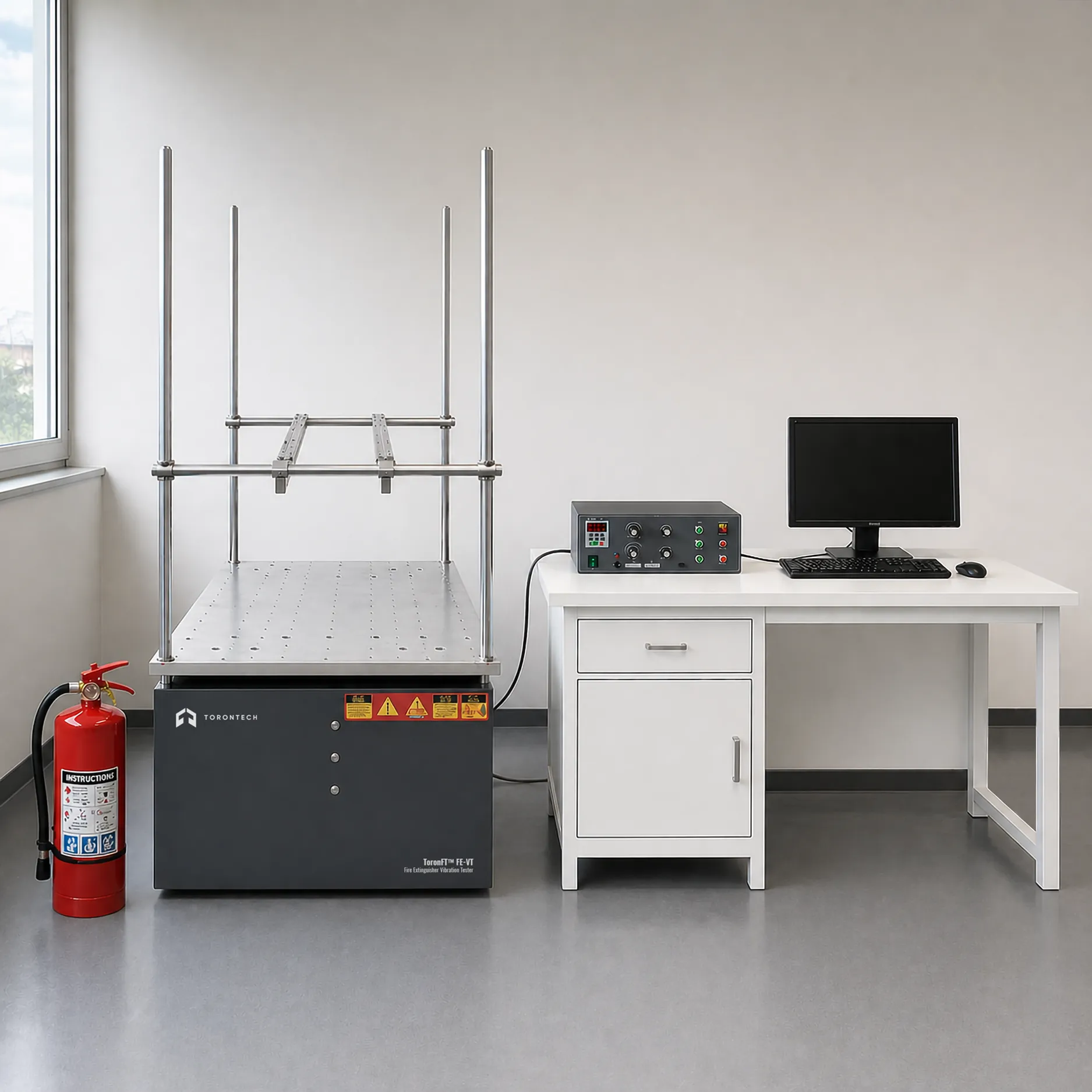 Fire Extinguisher Vibration tester
