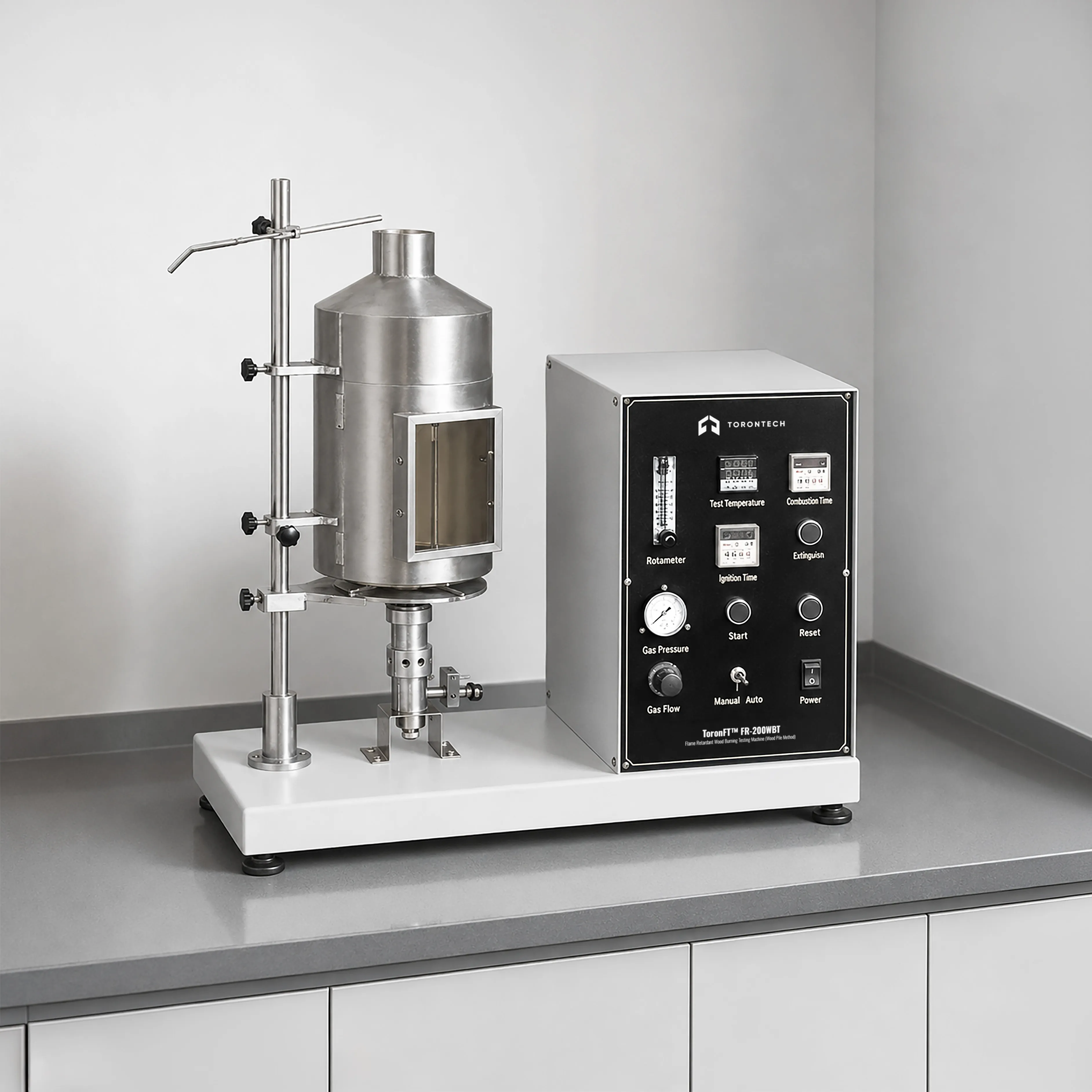 Flame Retardant Wood Burning Testing Machine (Wood Pile Method)