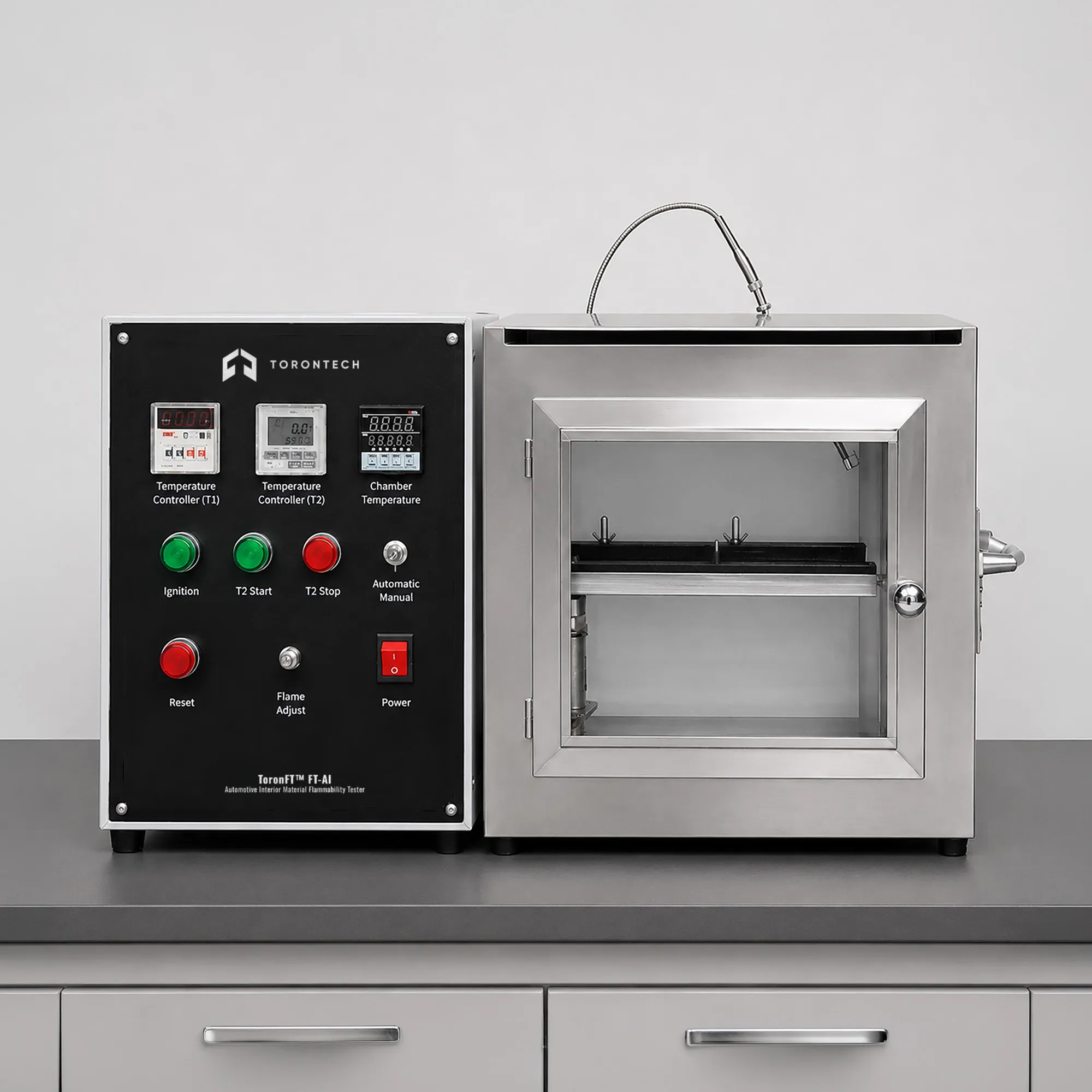 Automotive Interior Material Flammability Tester