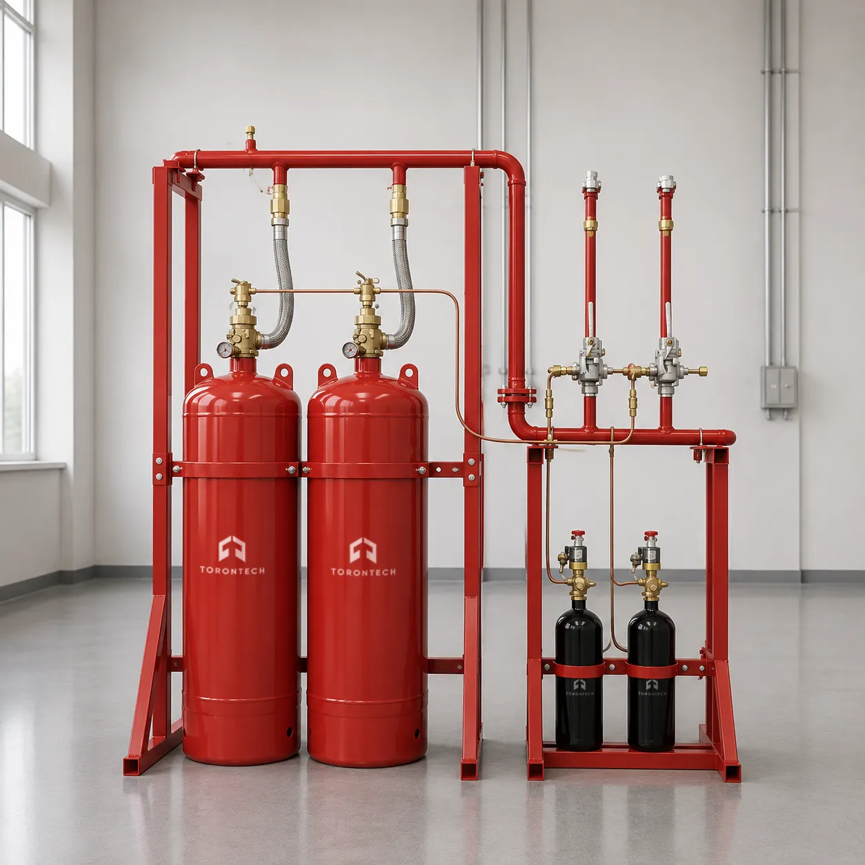 Gas Fire Extinguishing System Start-Up Operation Tester