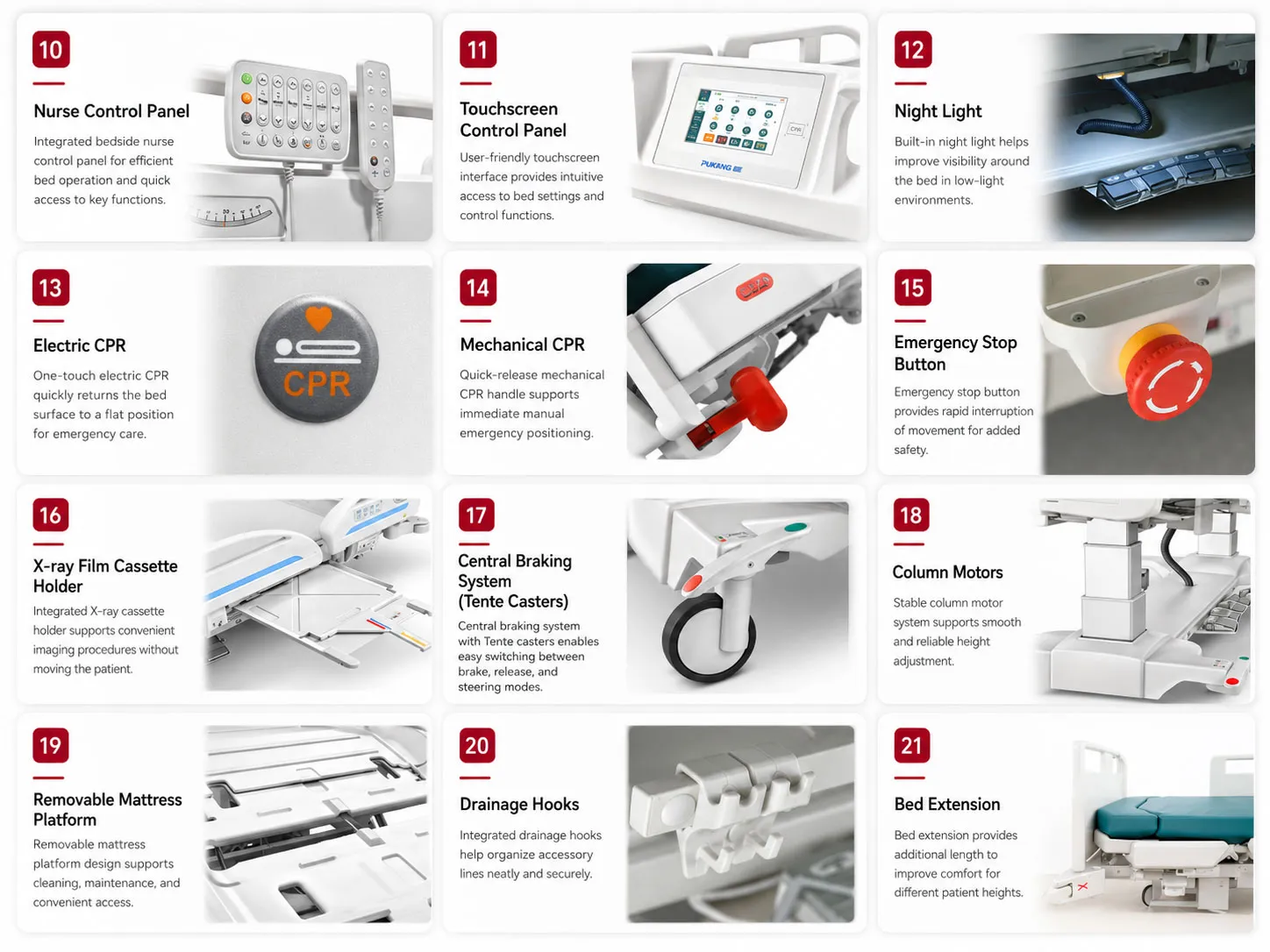 ICU/CCU Bed (Premium)