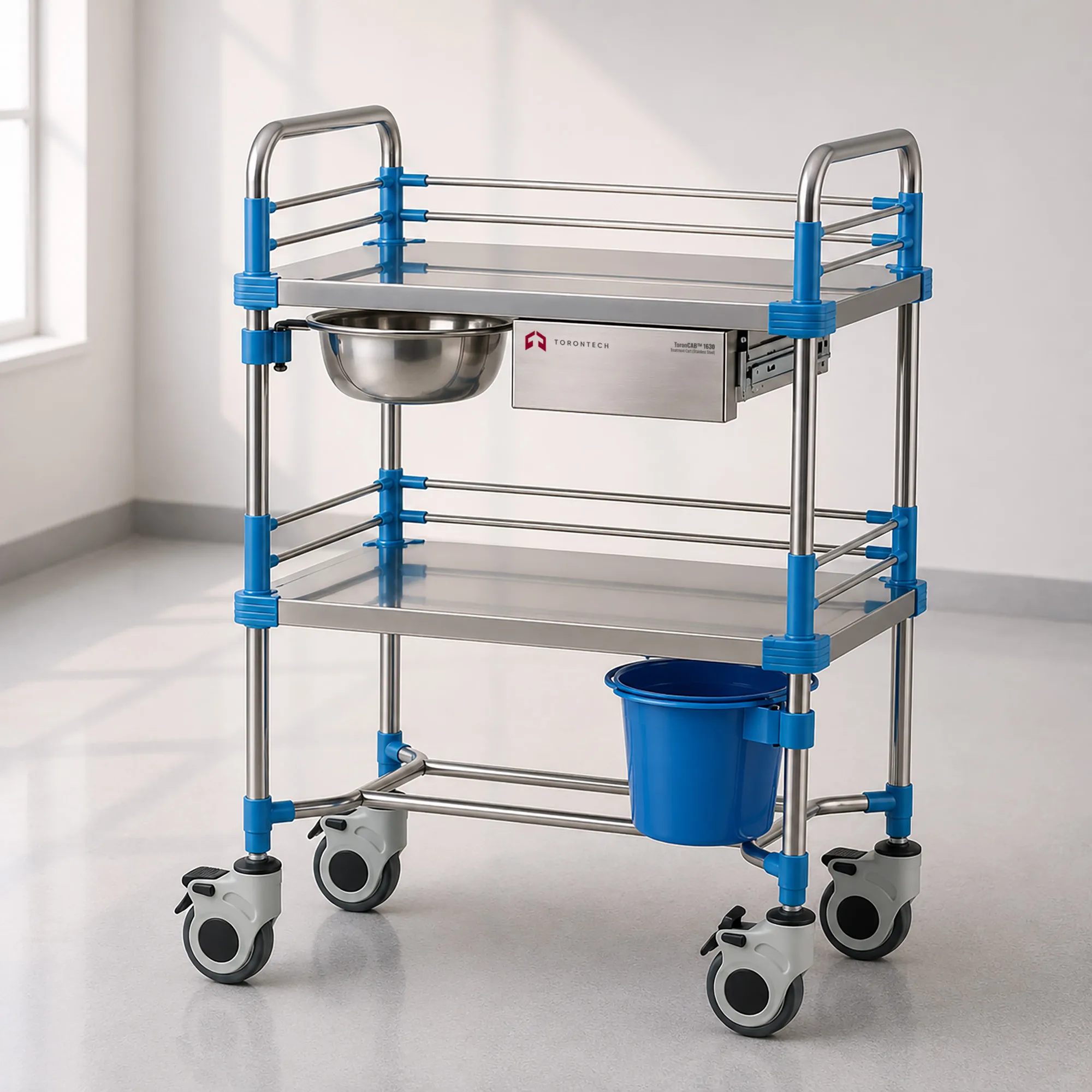 Treatment Cart (Stainless Steel)