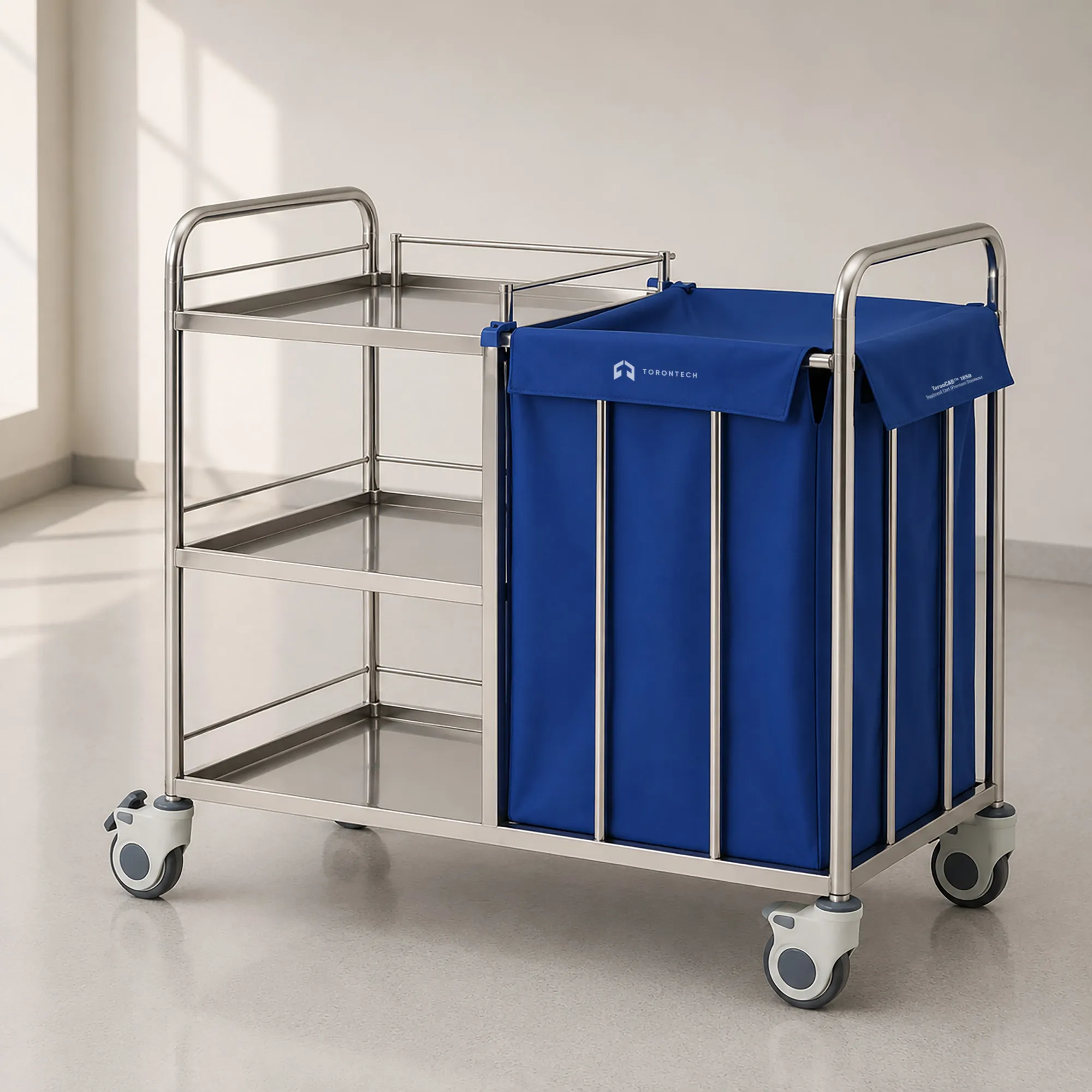 Treatment Cart (Premium Stainless)