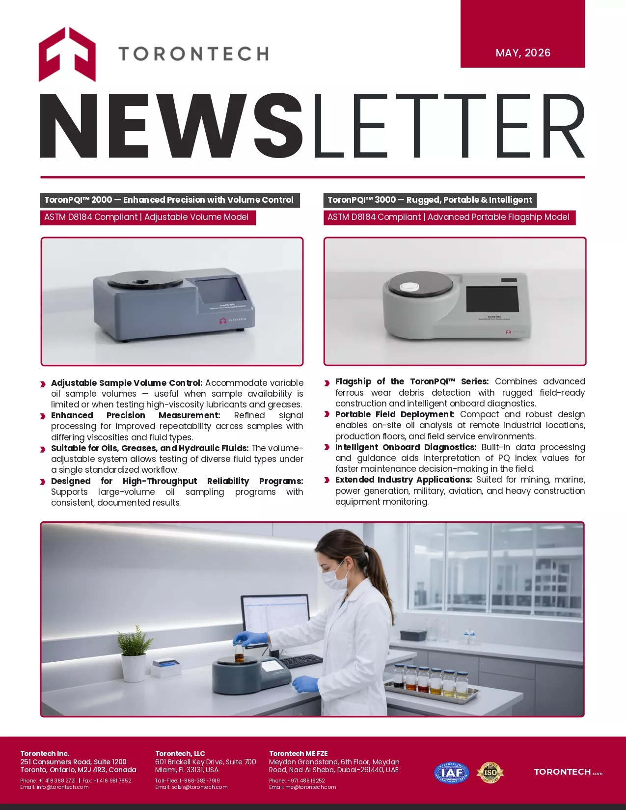 Precision Ferrous Wear Debris Monitoring