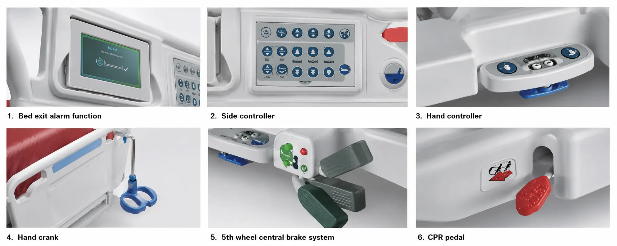 Electric Hospital Bed (Multi-Function) - ToronCare™ 1091