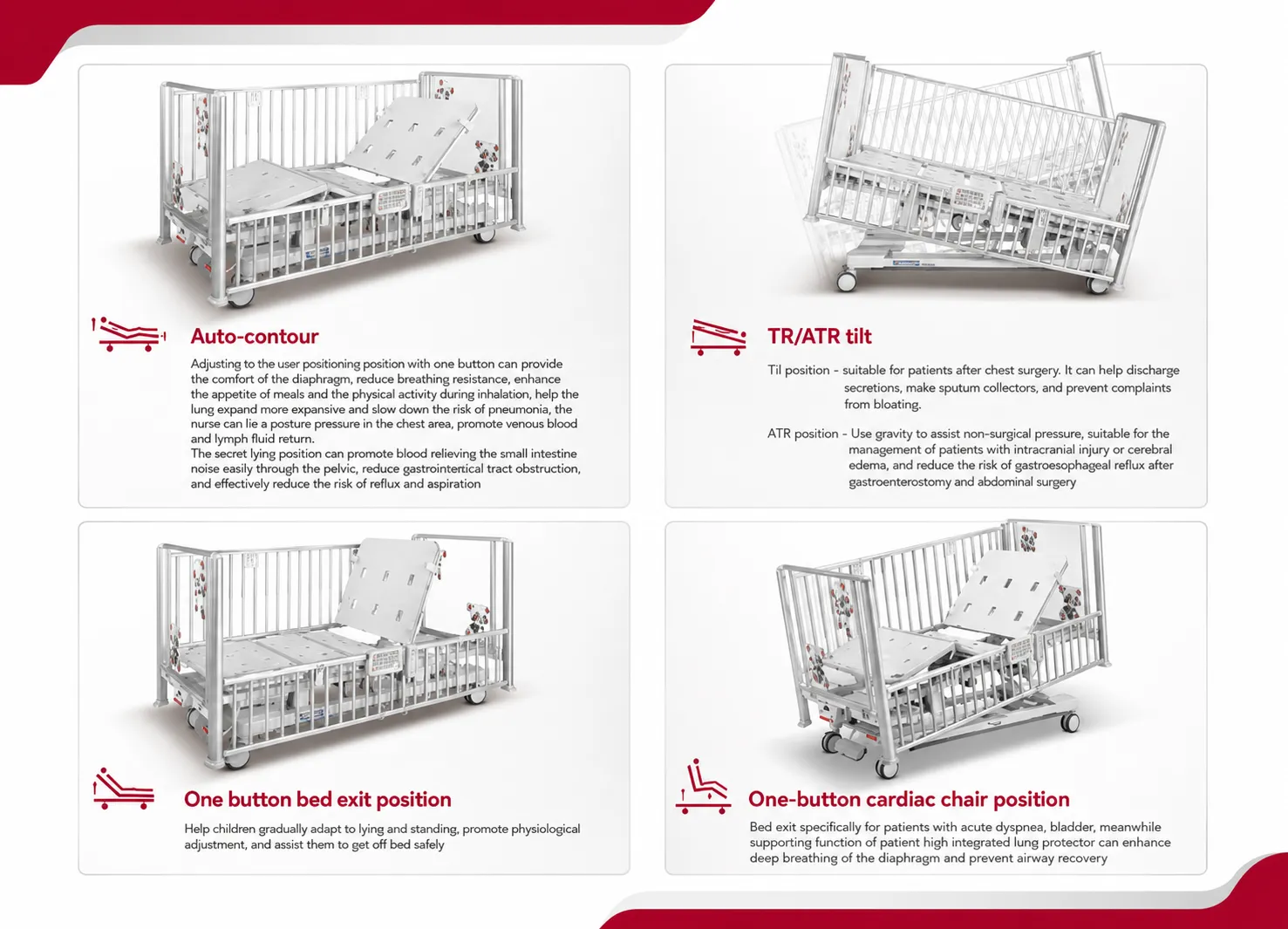 Pediatric Hospital Bed - ToronCare™ 6100