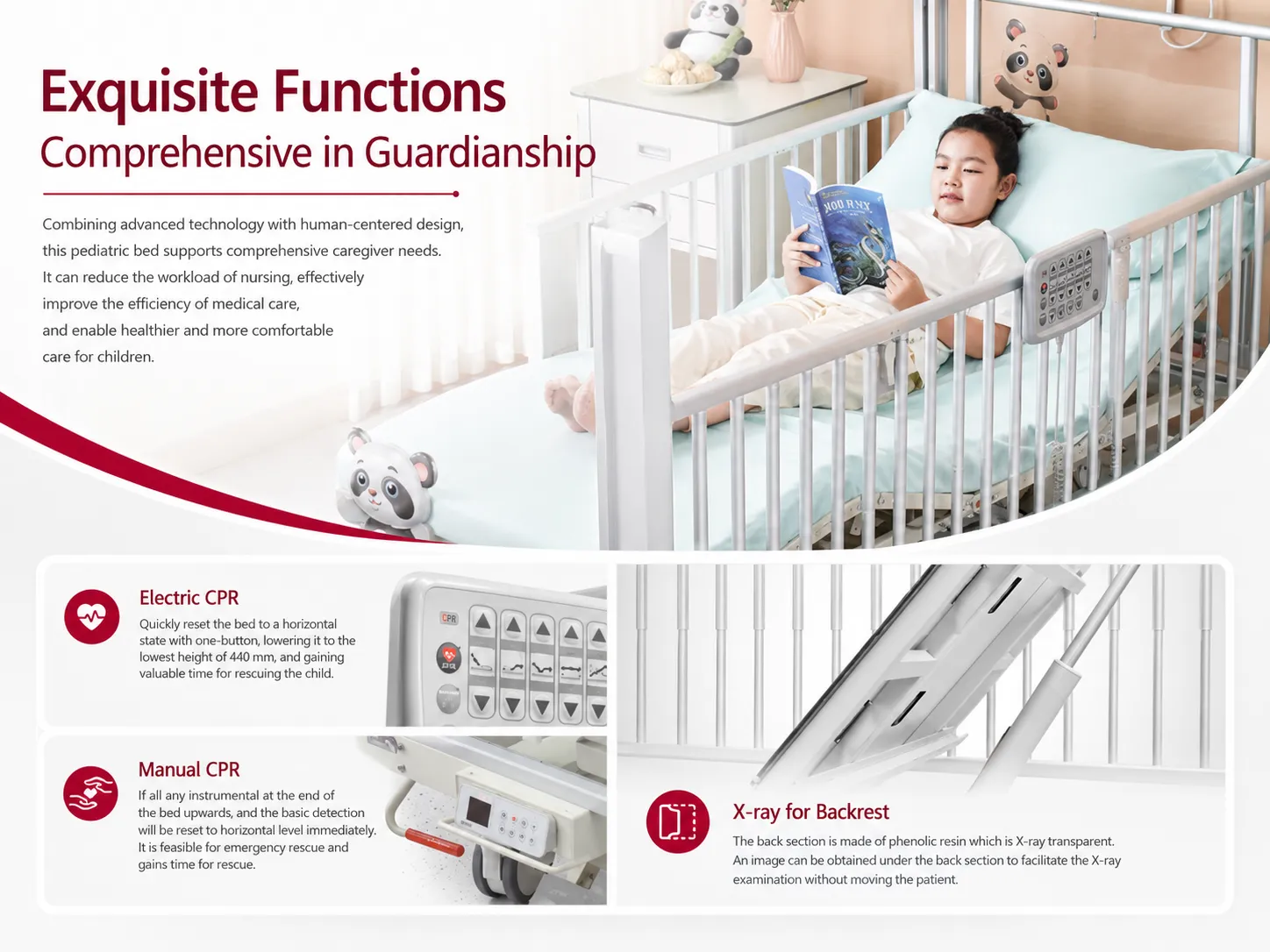Pediatric Hospital Bed - ToronCare™ 6100