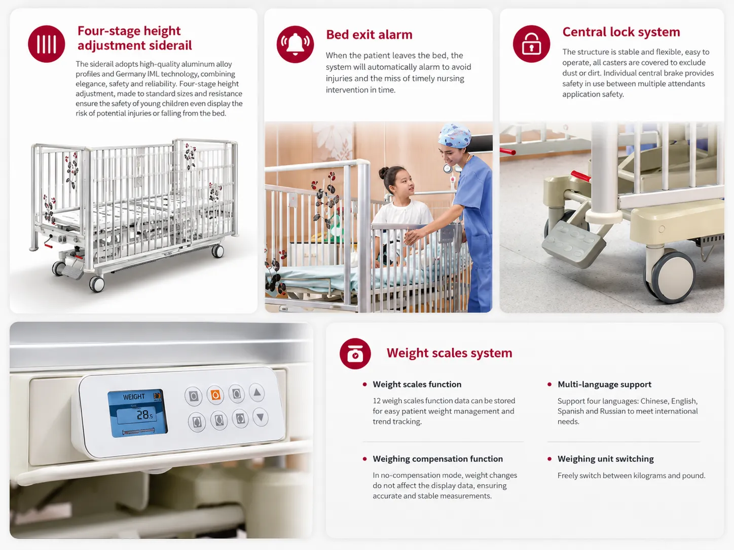 Pediatric Hospital Bed - ToronCare™ 6100