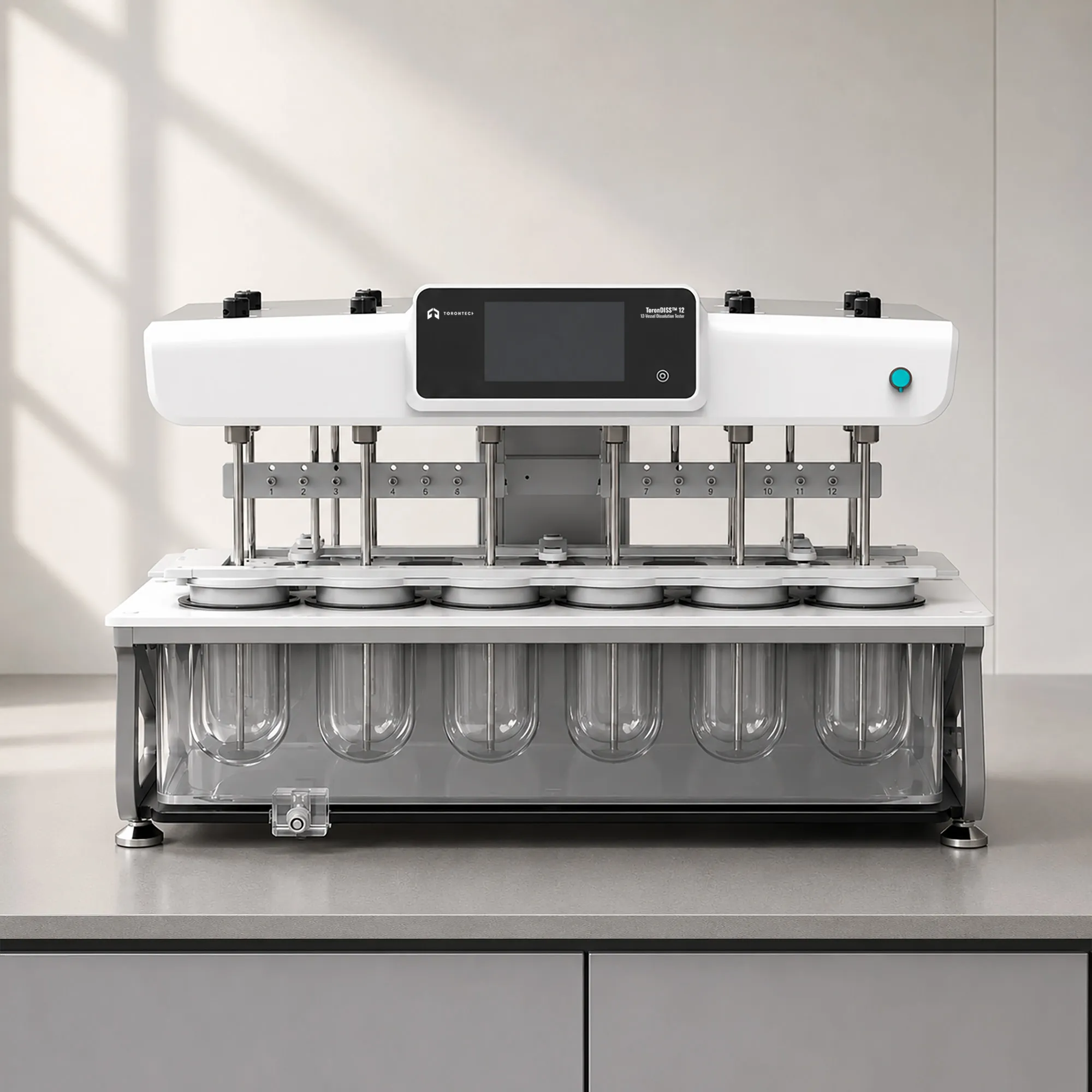 12-Vessel Dissolution Tester