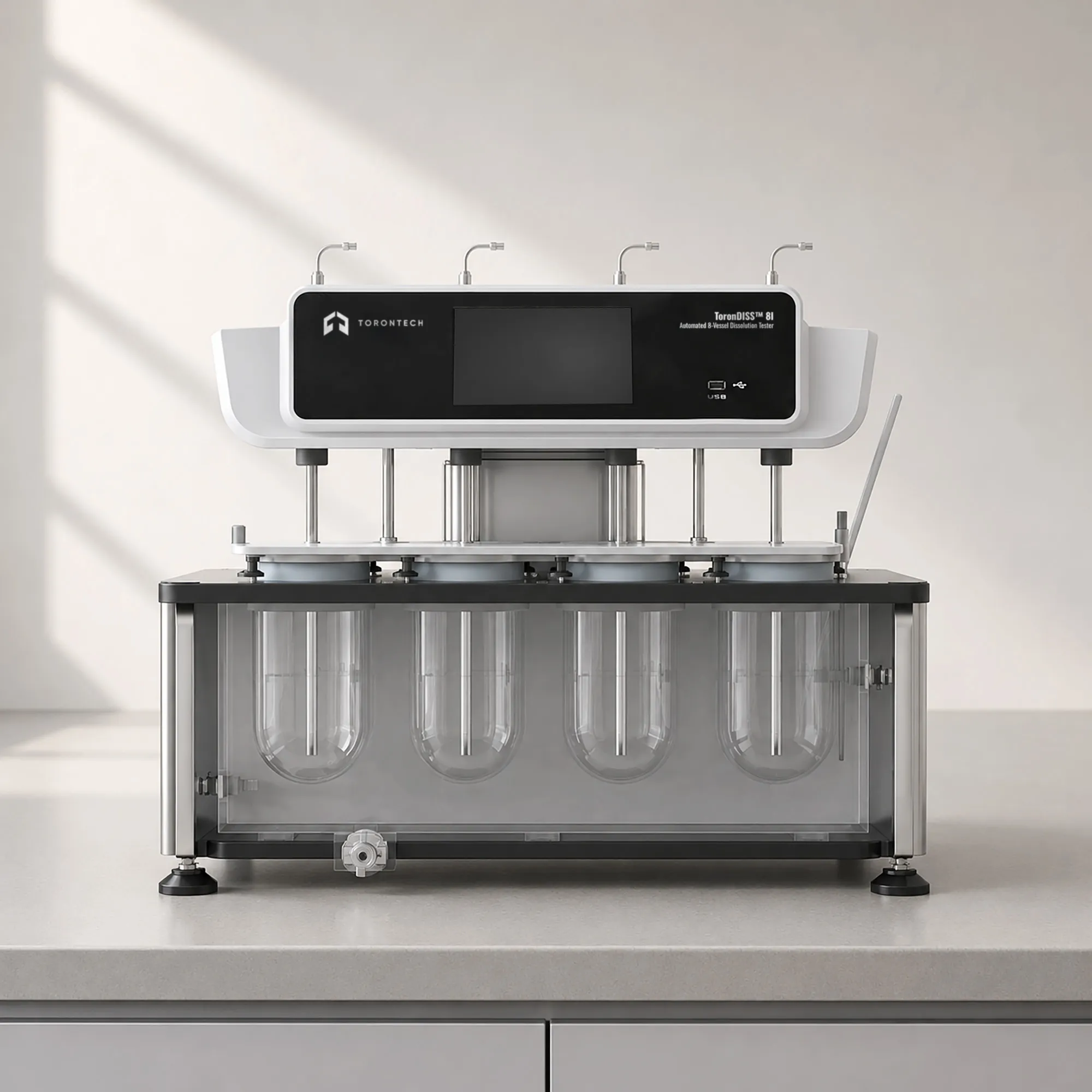 Automatic 8-Vessel Dissolution Tester