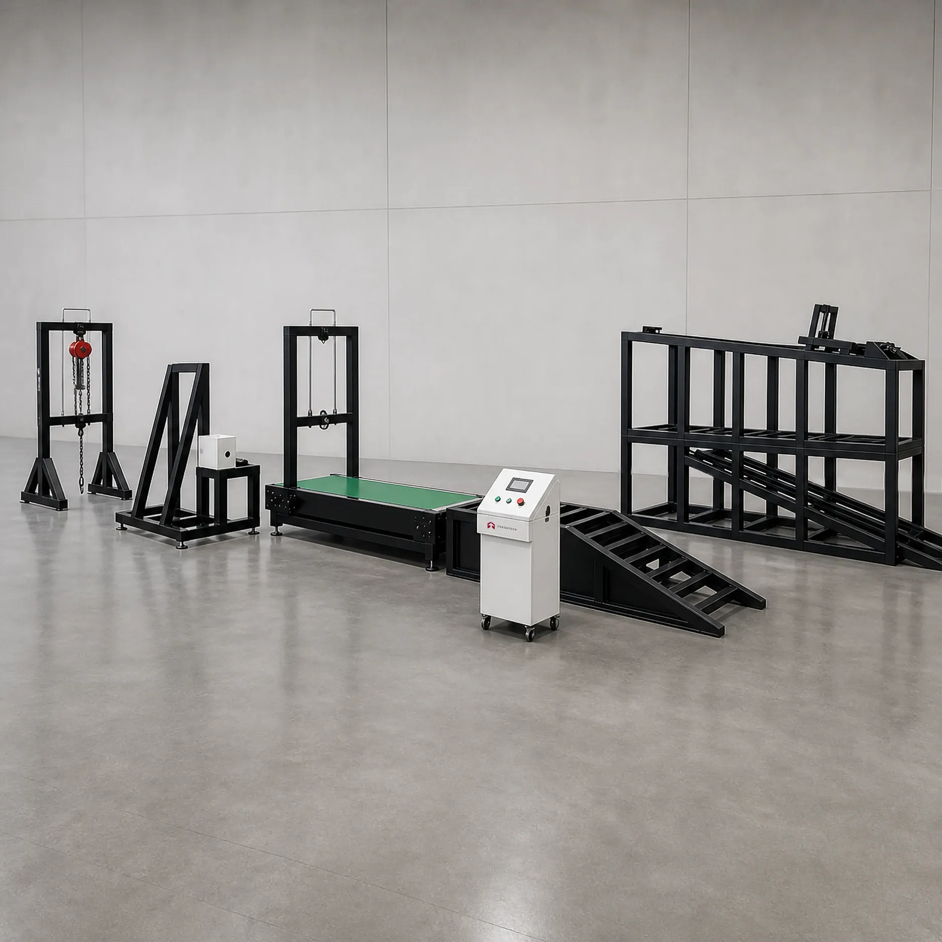 Trolley Fire Extinguisher Driving Performance tester