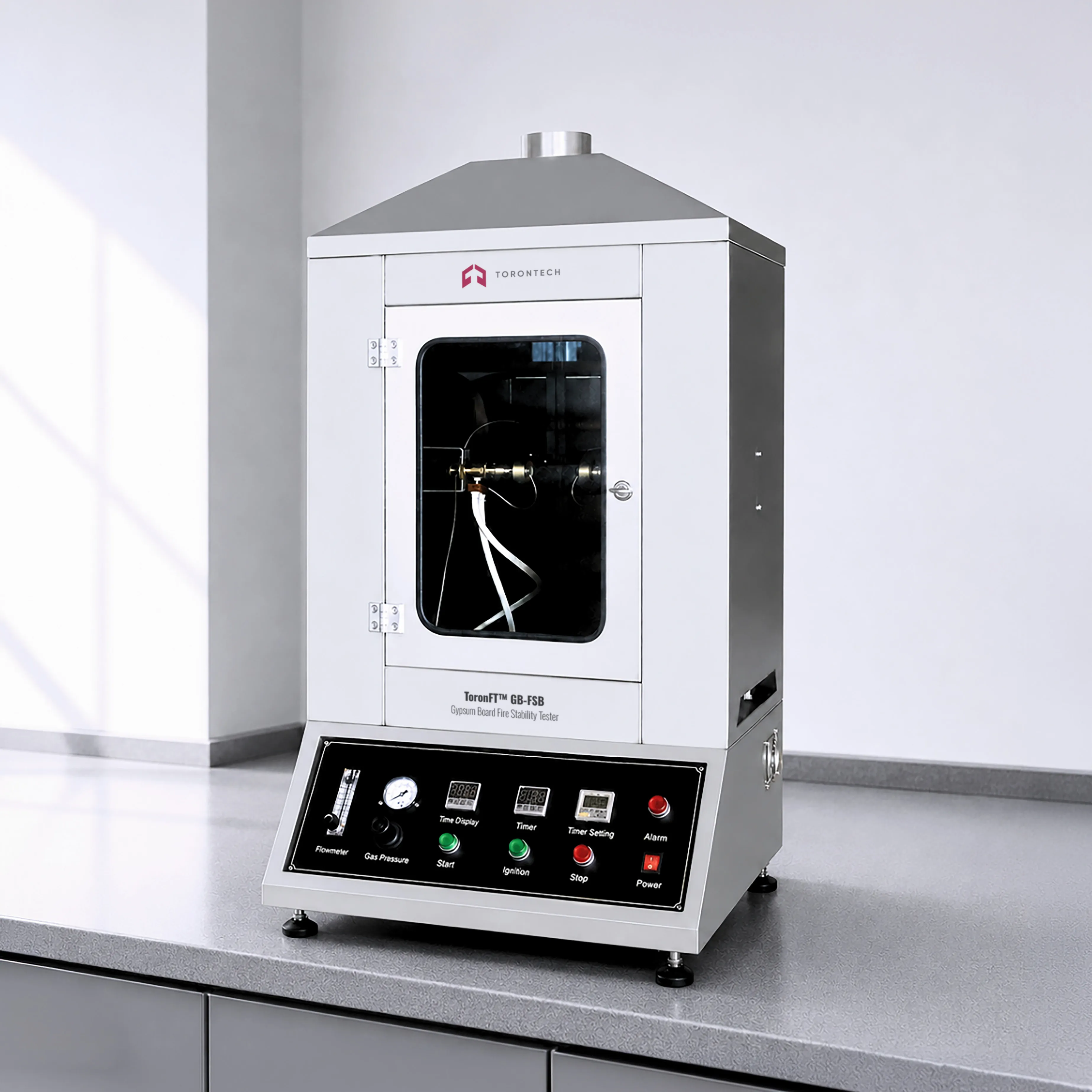Gypsum Board Fire Stability Burning Tester