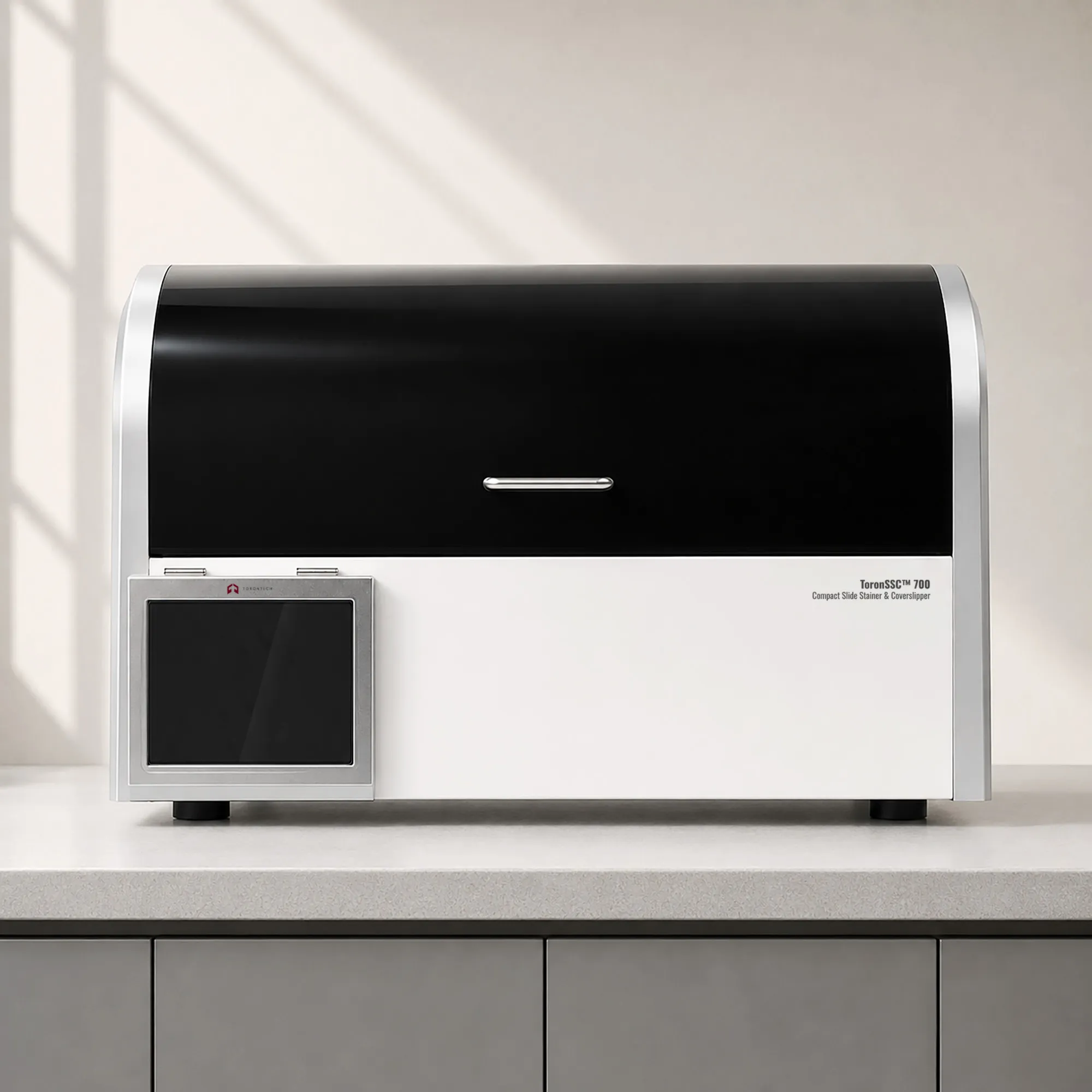 Compact Slide Stainer & Coverslipper