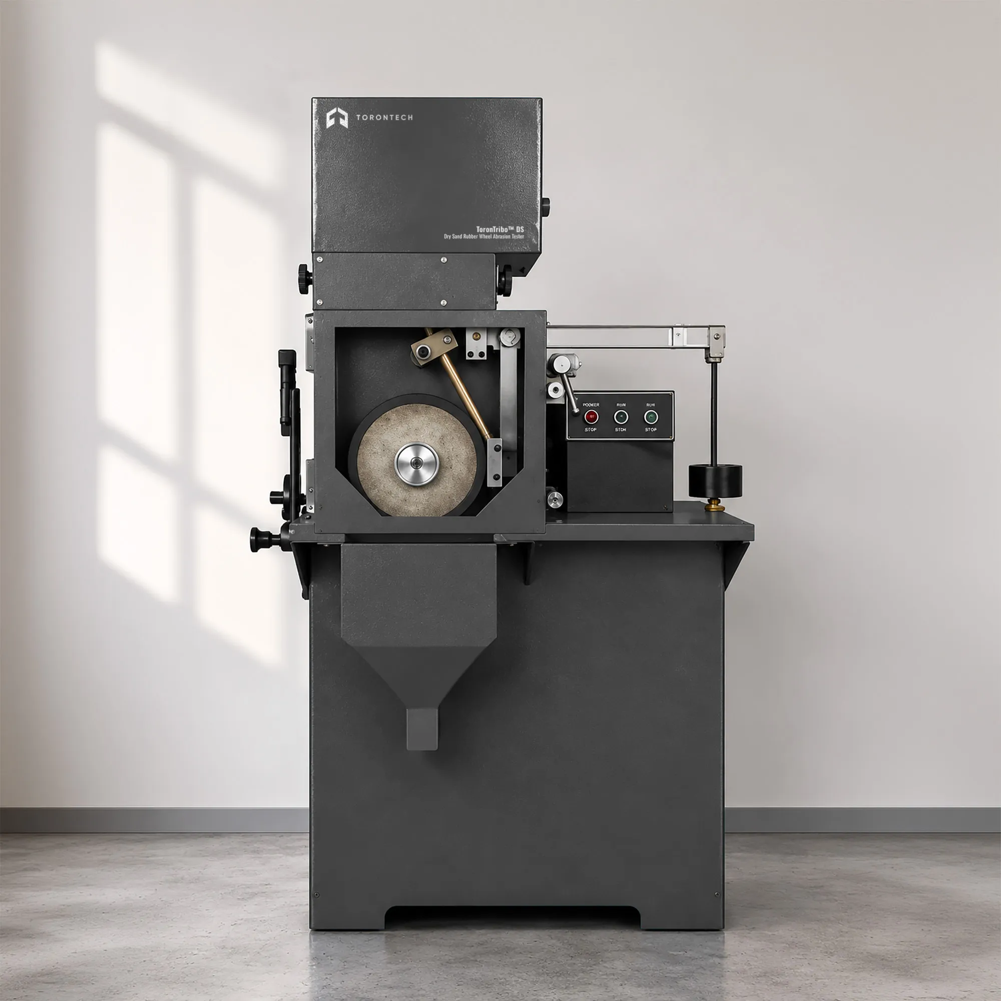 Dry Sand Rubber Wheel Abrasion Tester