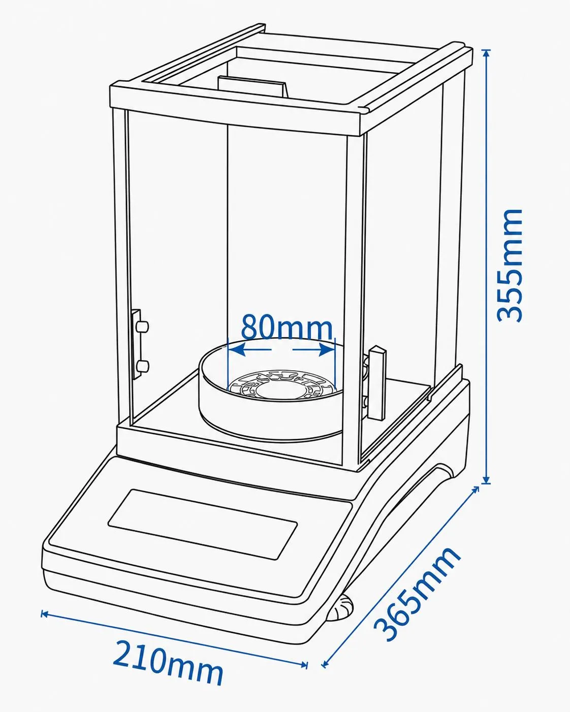 Semi-Micro Analytical Balance