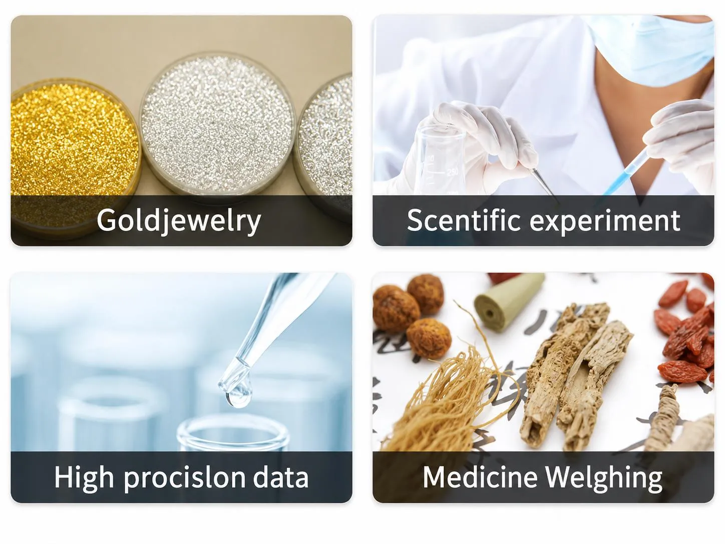Touch Screen Analytical Balance