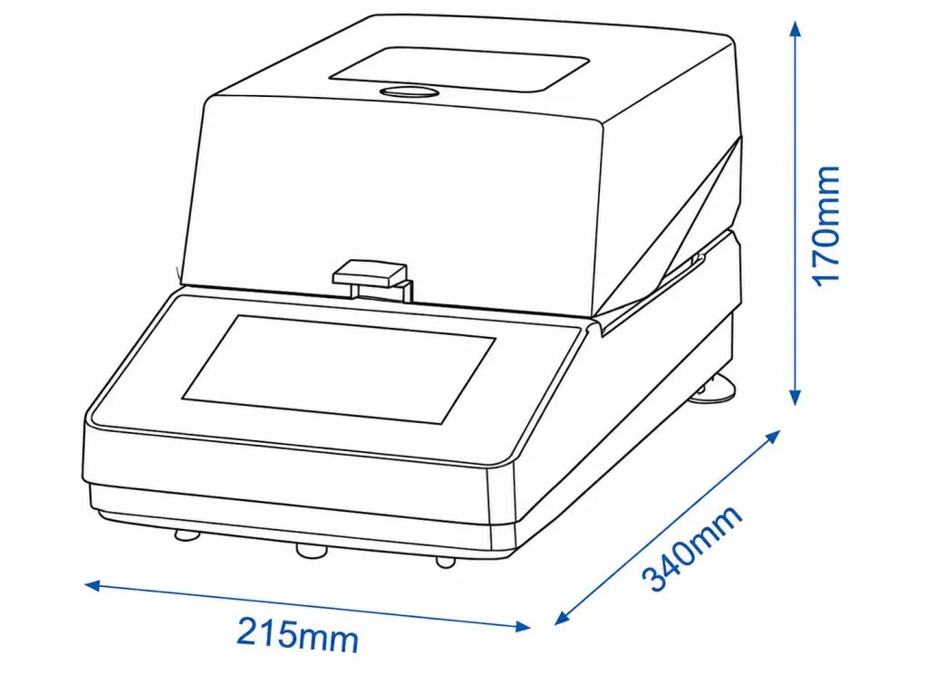 Compact Halogen Moisture Analyzer