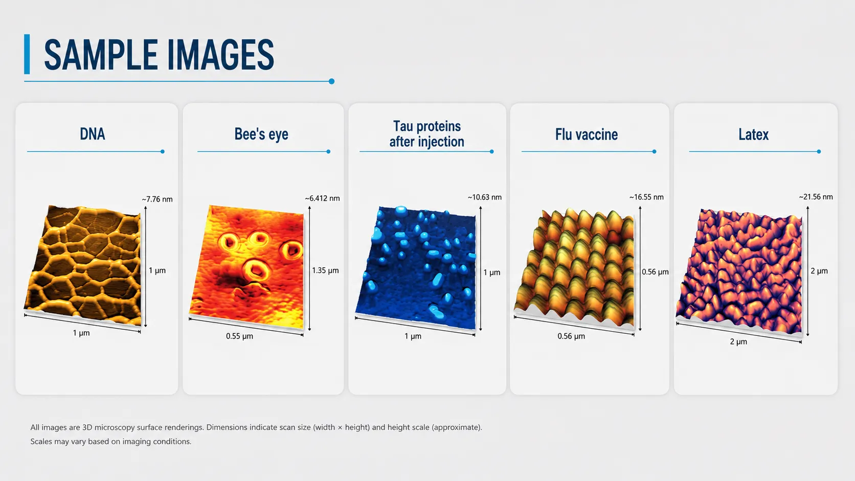 Benchtop Atomic Force Microscope (AFM)