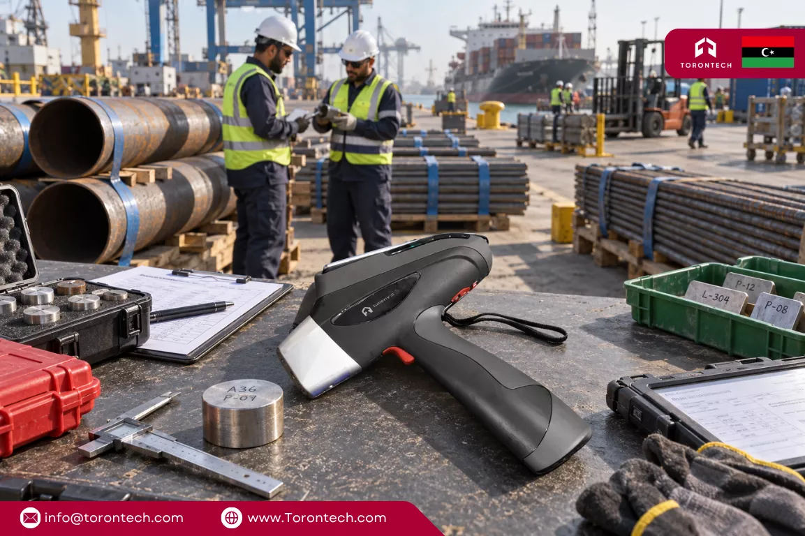 On-Site Material Verification With an XRF Machine in Libya