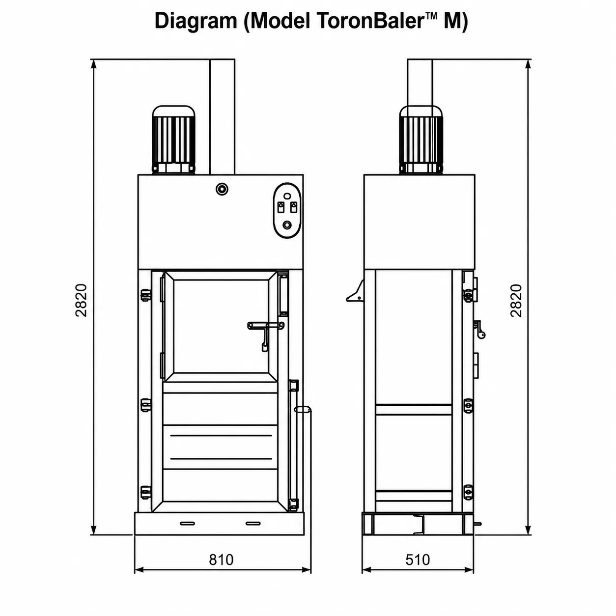 Mini Vertical Baler