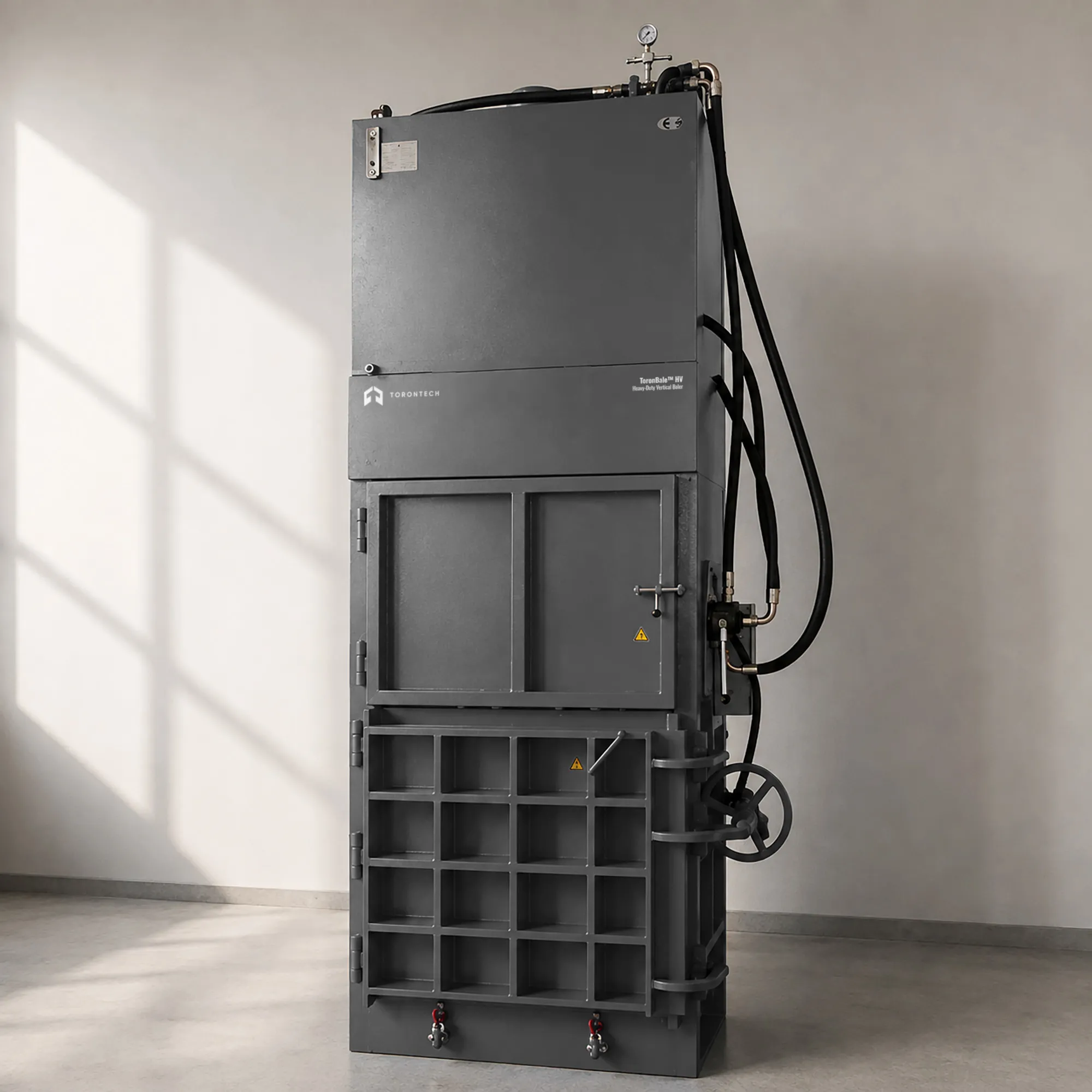 Heavy-Duty Vertical Baler