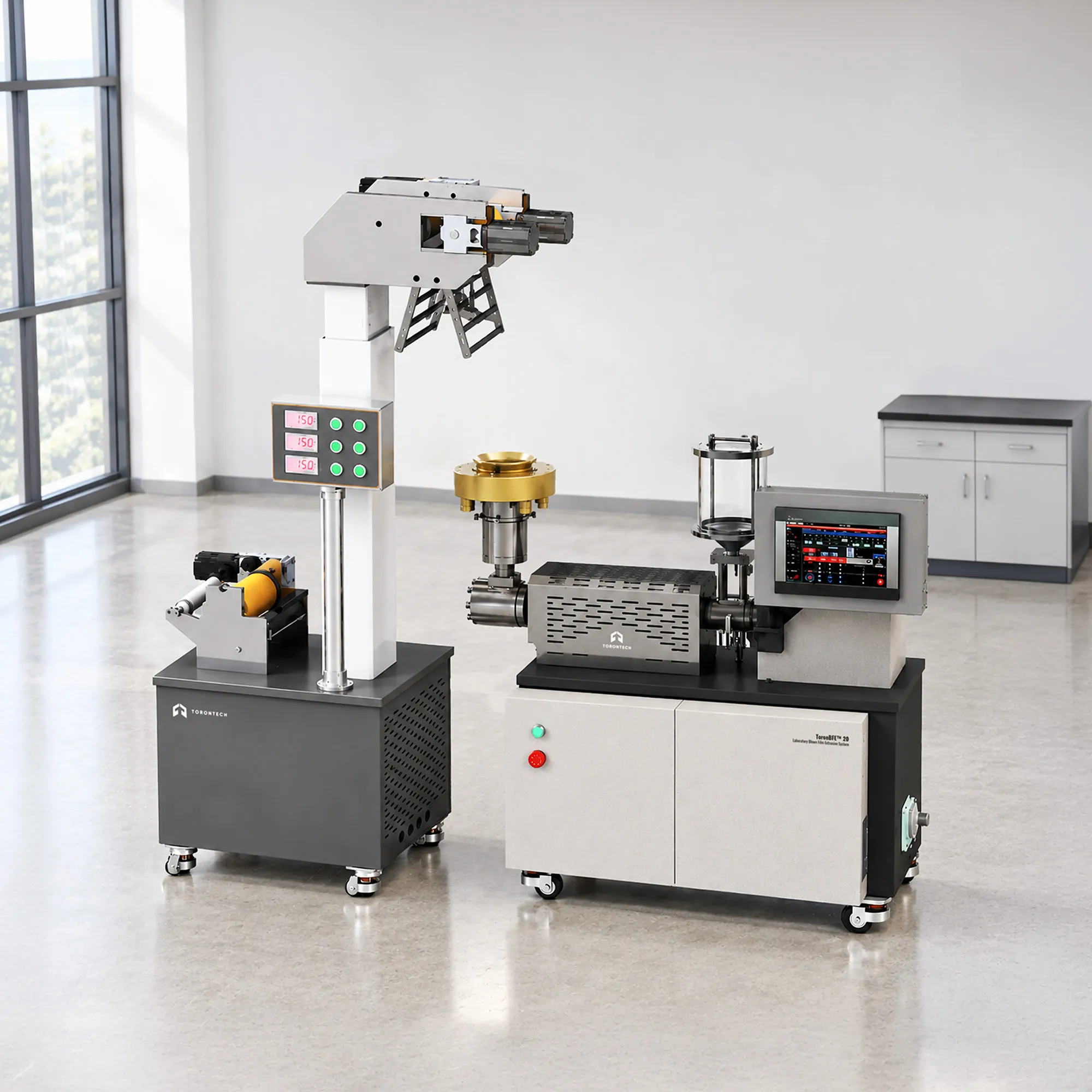 Laboratory Blown Film Extrusion System
