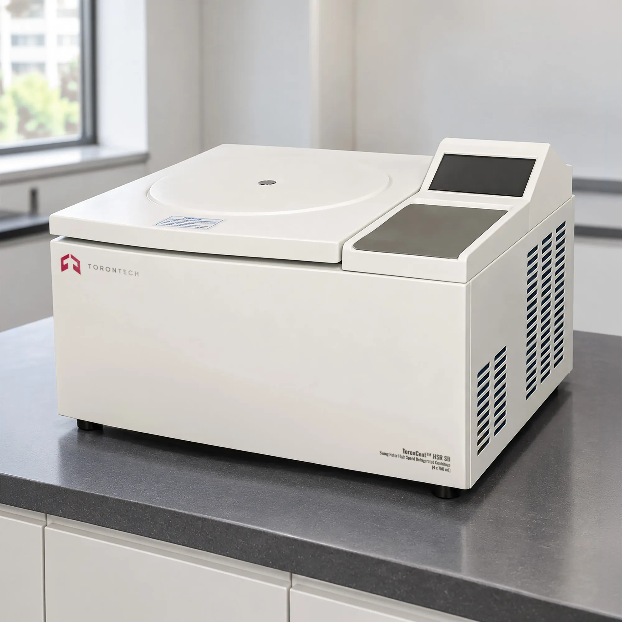 Swing Rotor High Speed Refrigerated Centrifuge (4 x 750 mL)