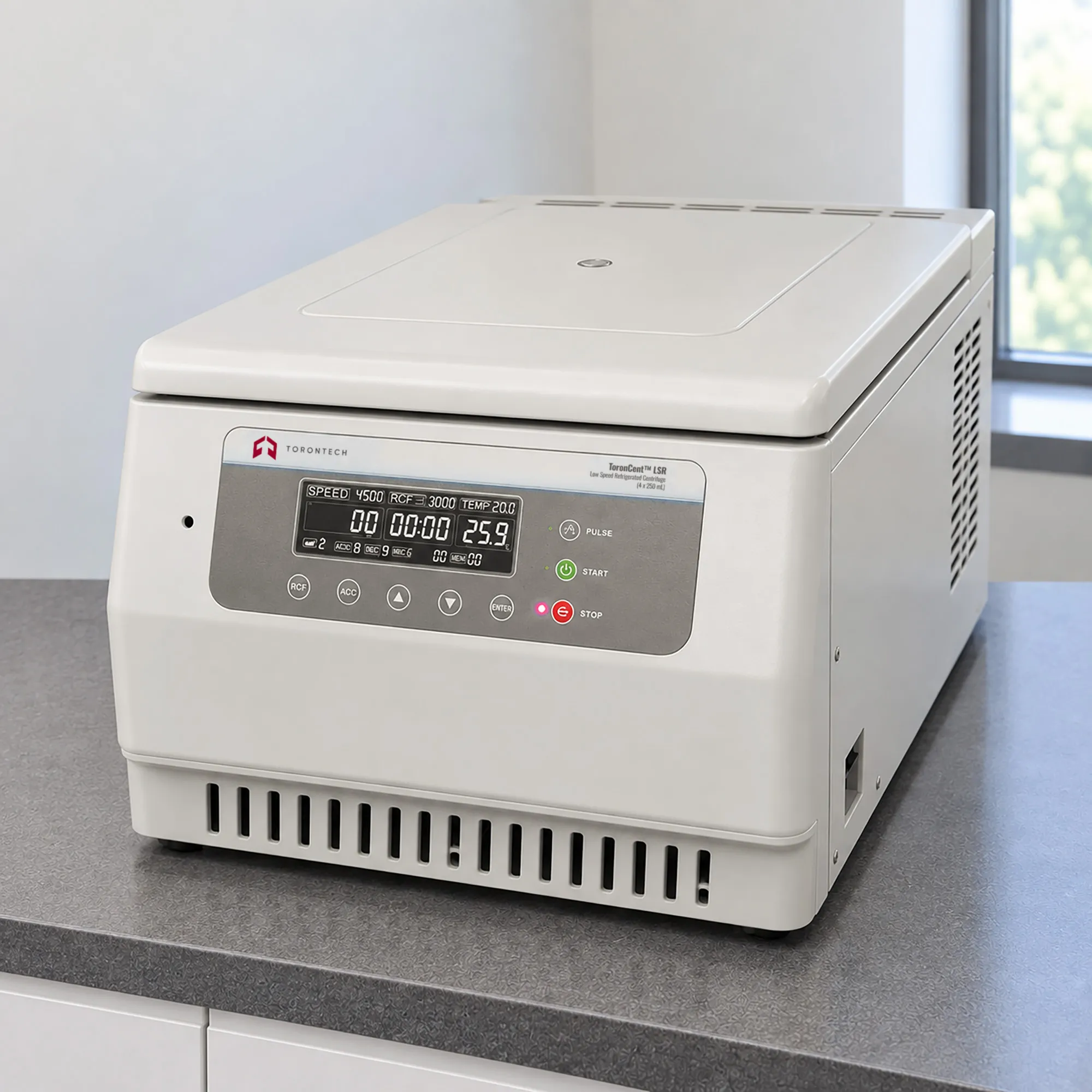 Low Speed Refrigerated Centrifuge (4 x 250 mL)