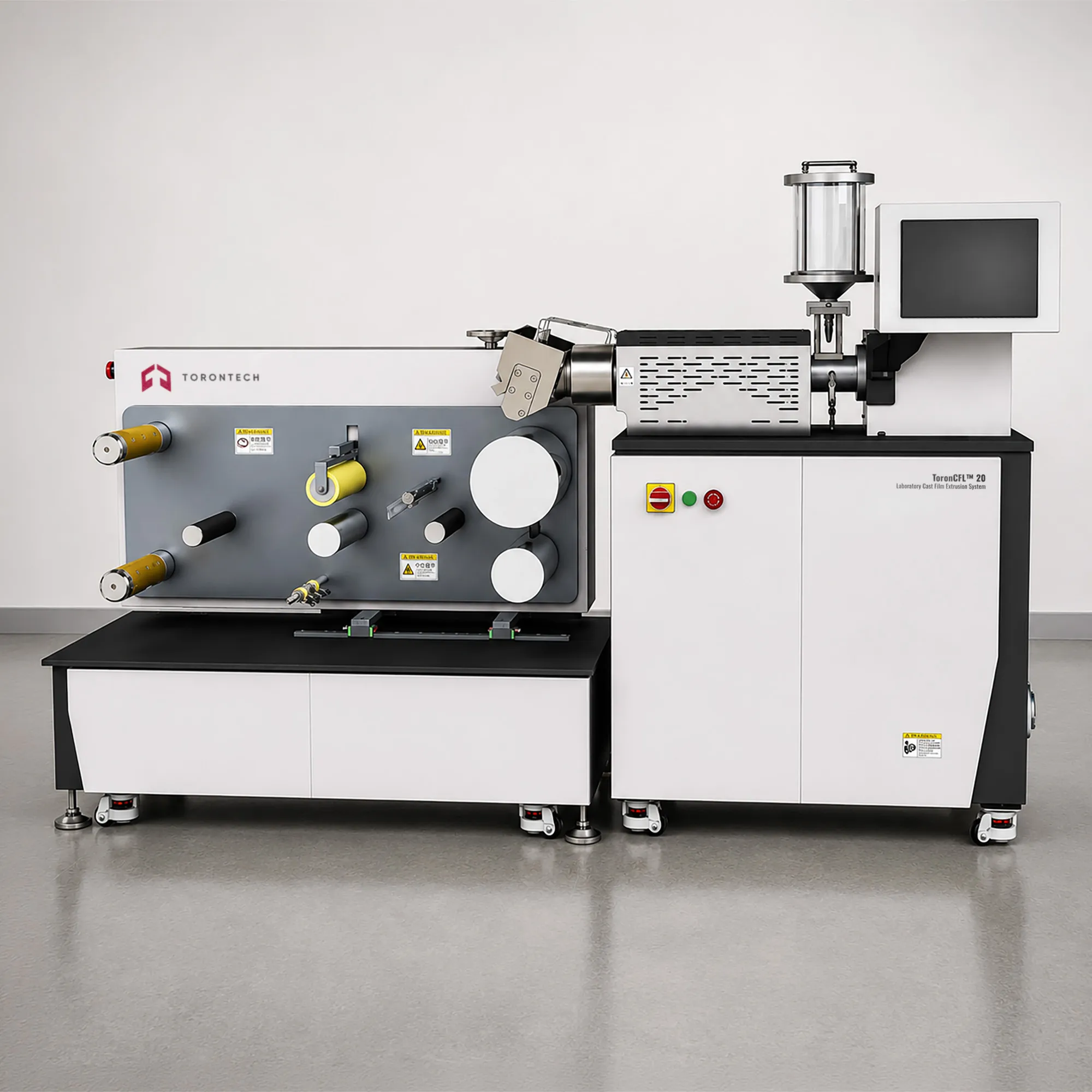 Laboratory Cast Film Extrusion System