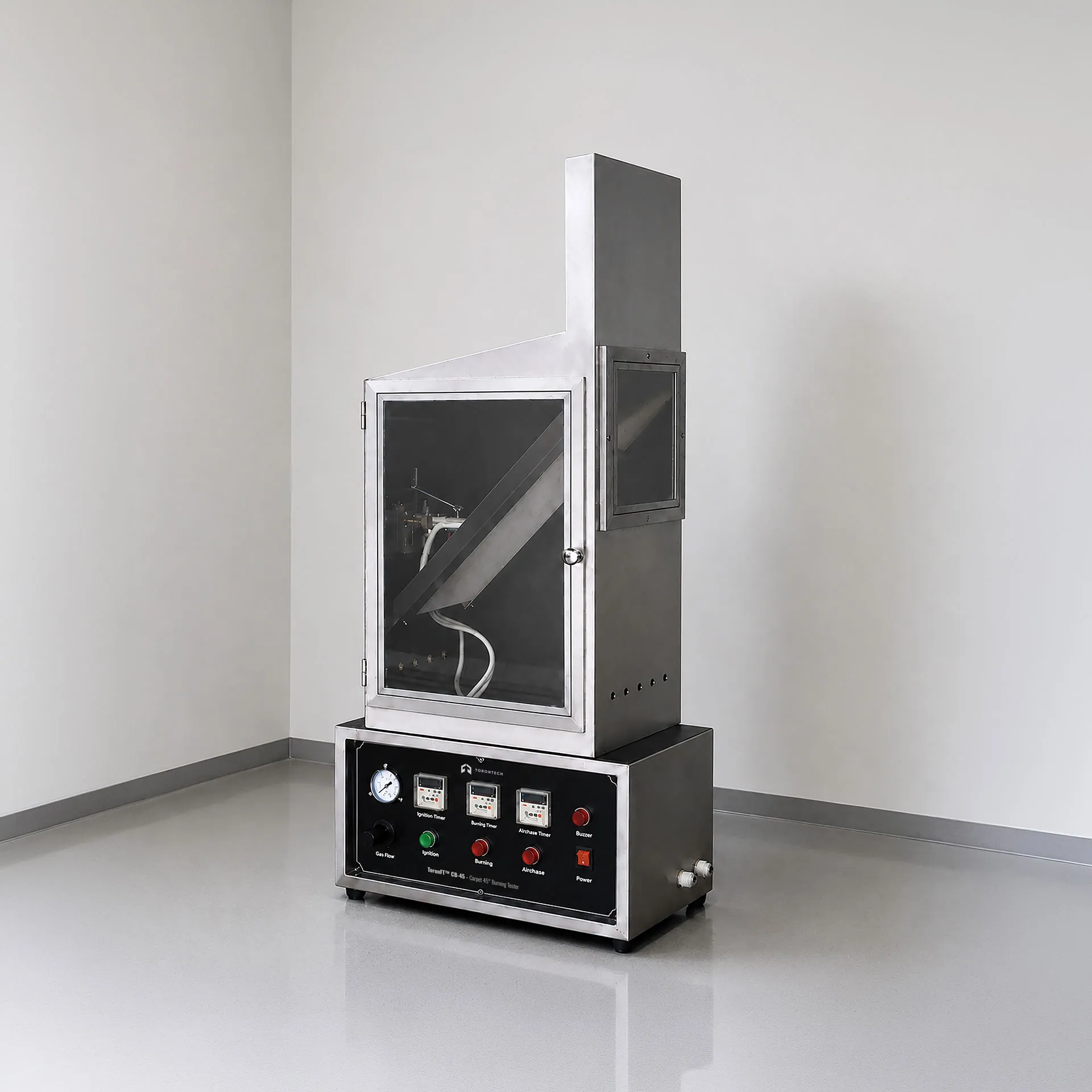 Carpet 45° Burning Tester