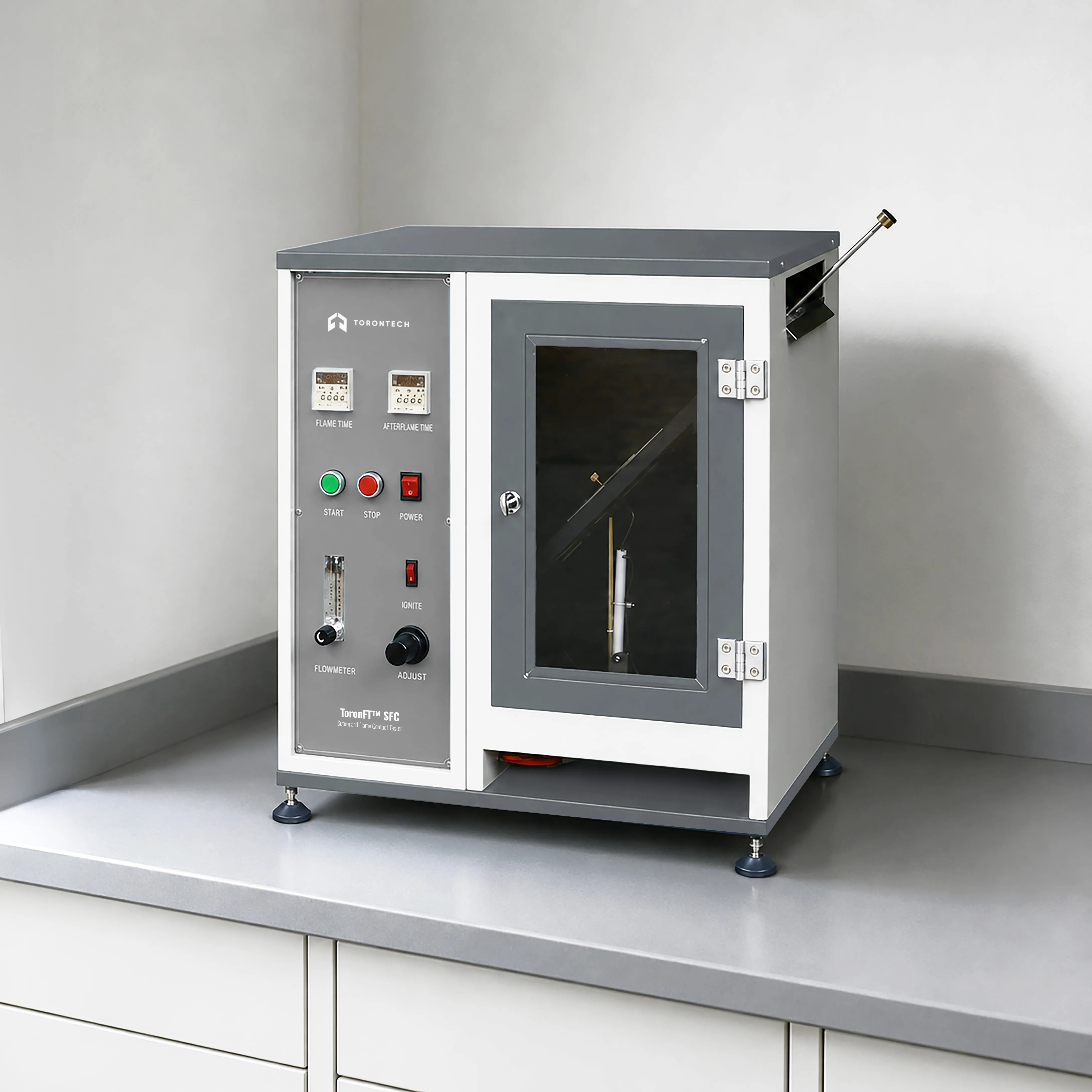 Suture and Flame Contact Tester