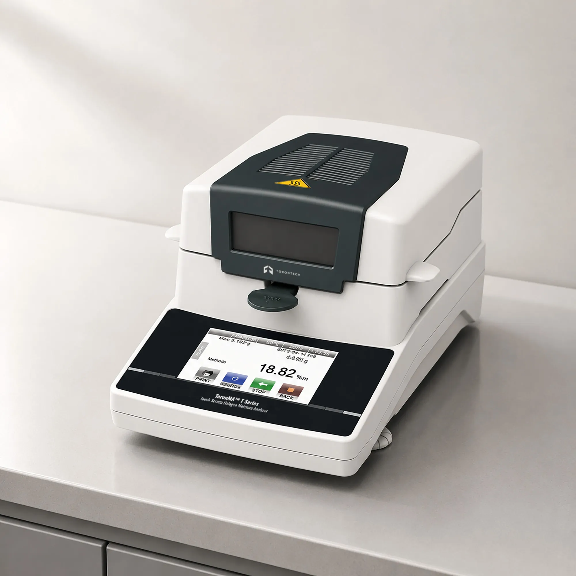 Touch Screen Halogen Moisture Analyzer