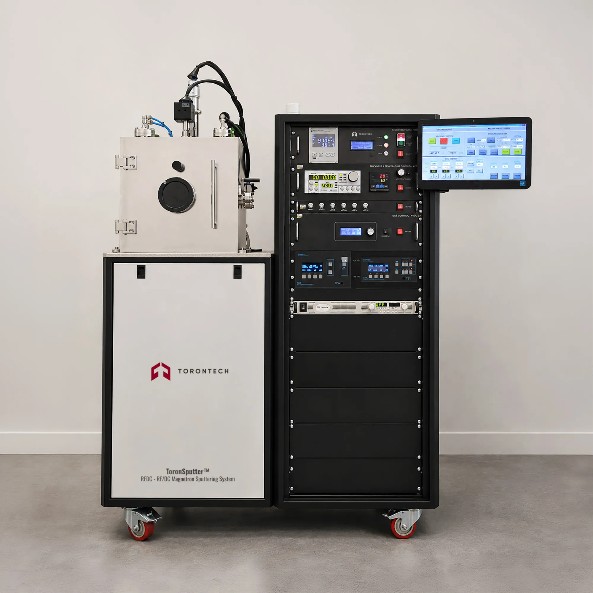 RF/DC Magnetron Sputtering System
