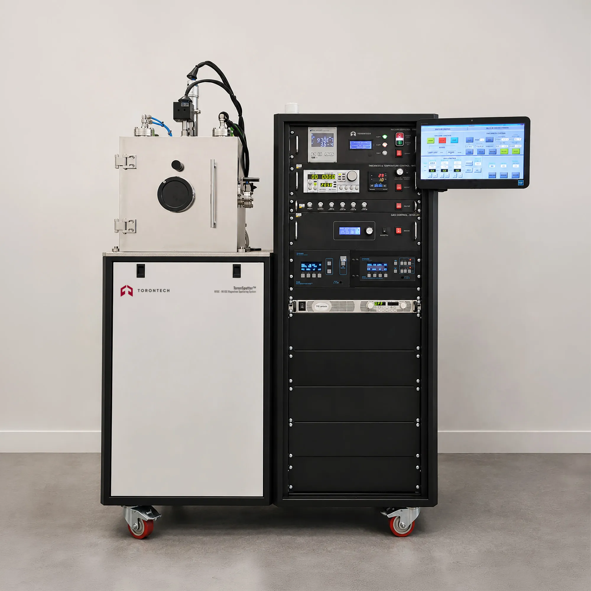RF/DC Magnetron Sputtering System