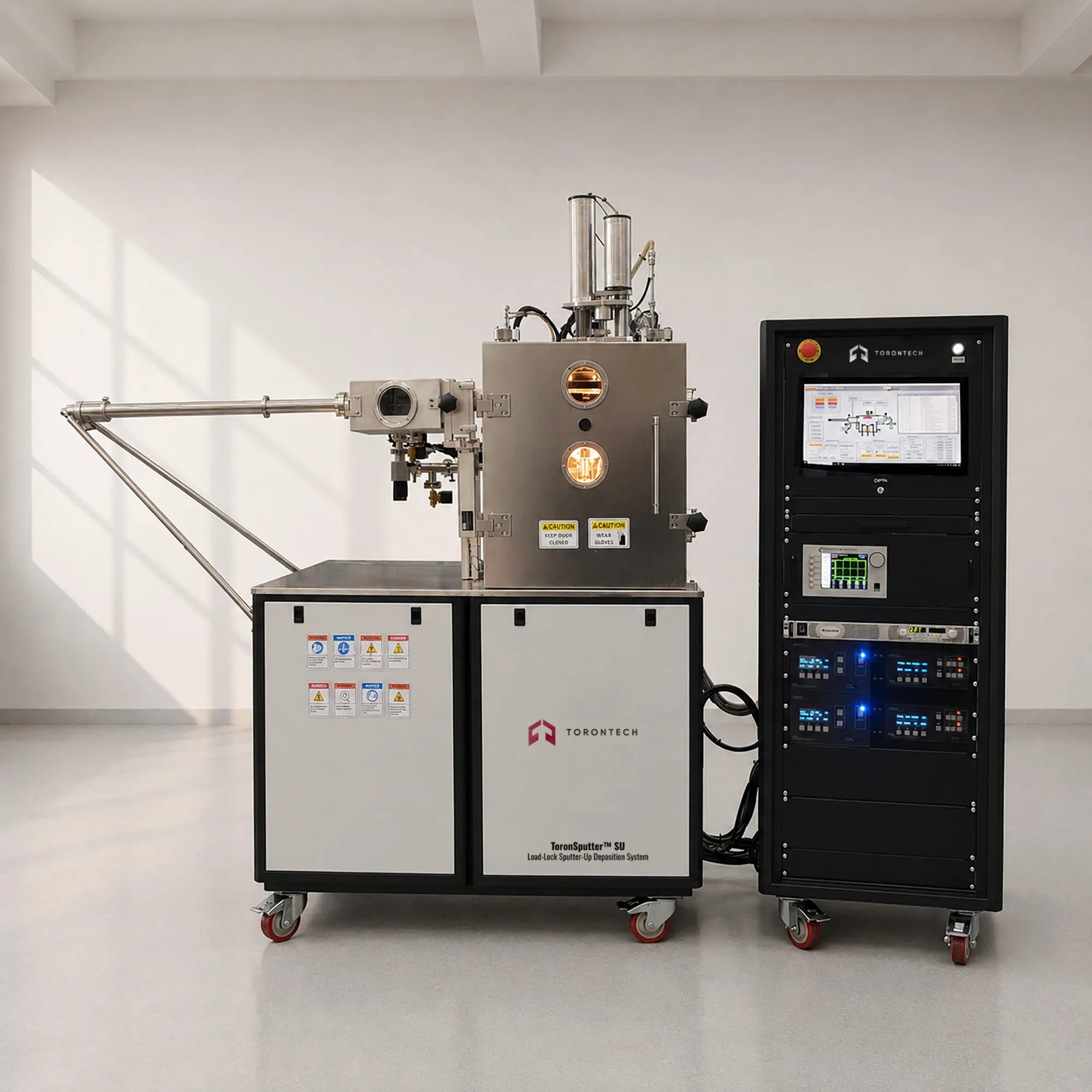 Load-Lock Sputter-Up Deposition System